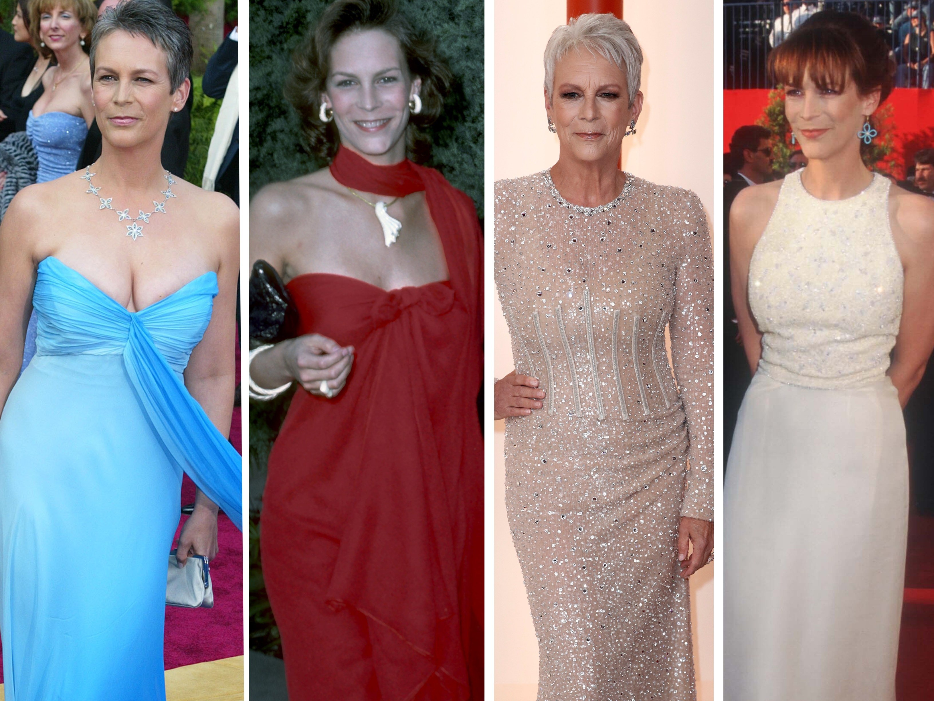 How Jamie Lee Curtis' Oscars style evolved over 50 years: the Academy  Awards' best supporting actress for Everything Everywhere All at Once  turned heads in Dolce & Gabbana, Stella McCartney and more |