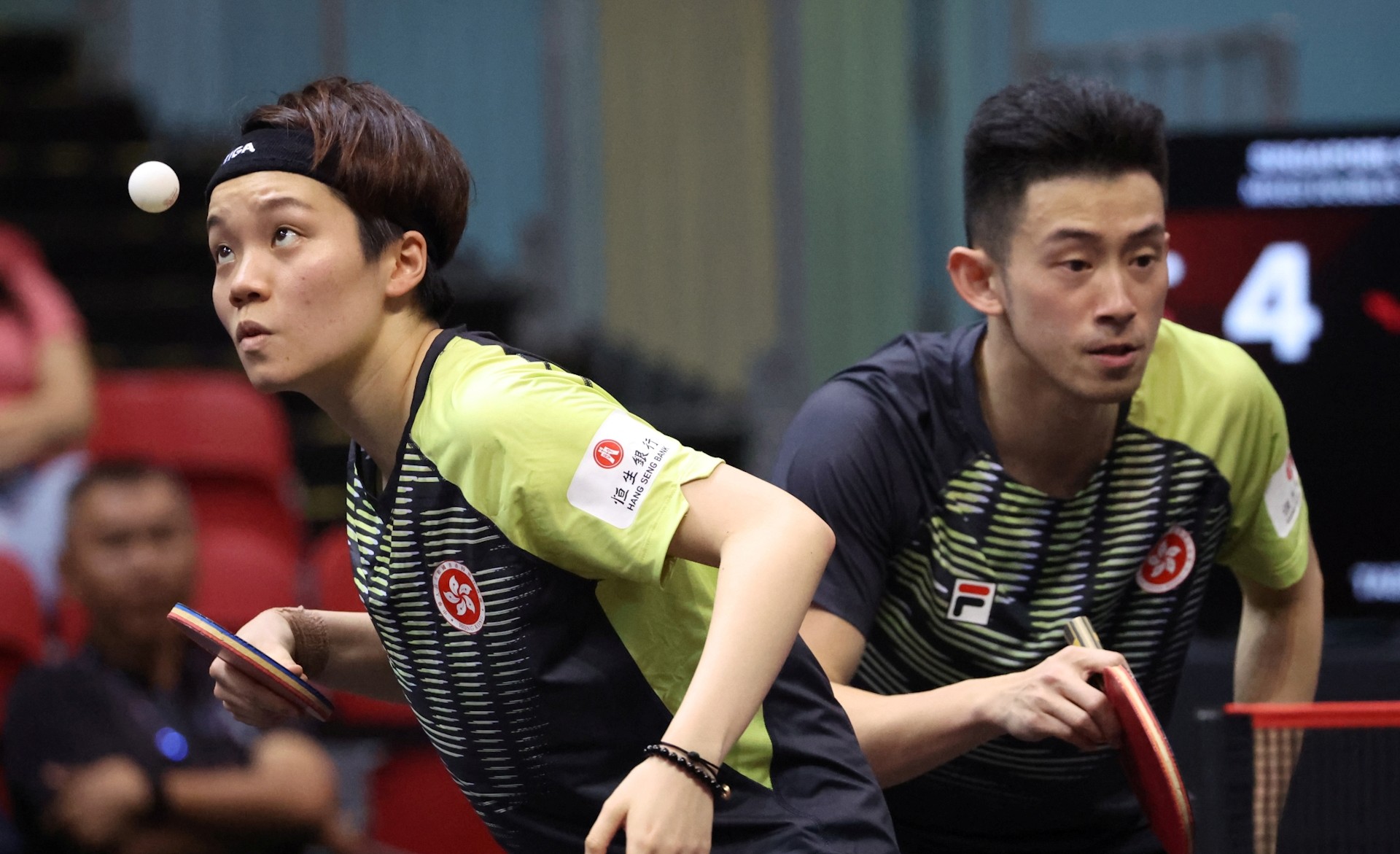 Doo Hoi-kem (left) and Wong Chun-ting ranked world No 11 in mixed doubles. Photo: Handout