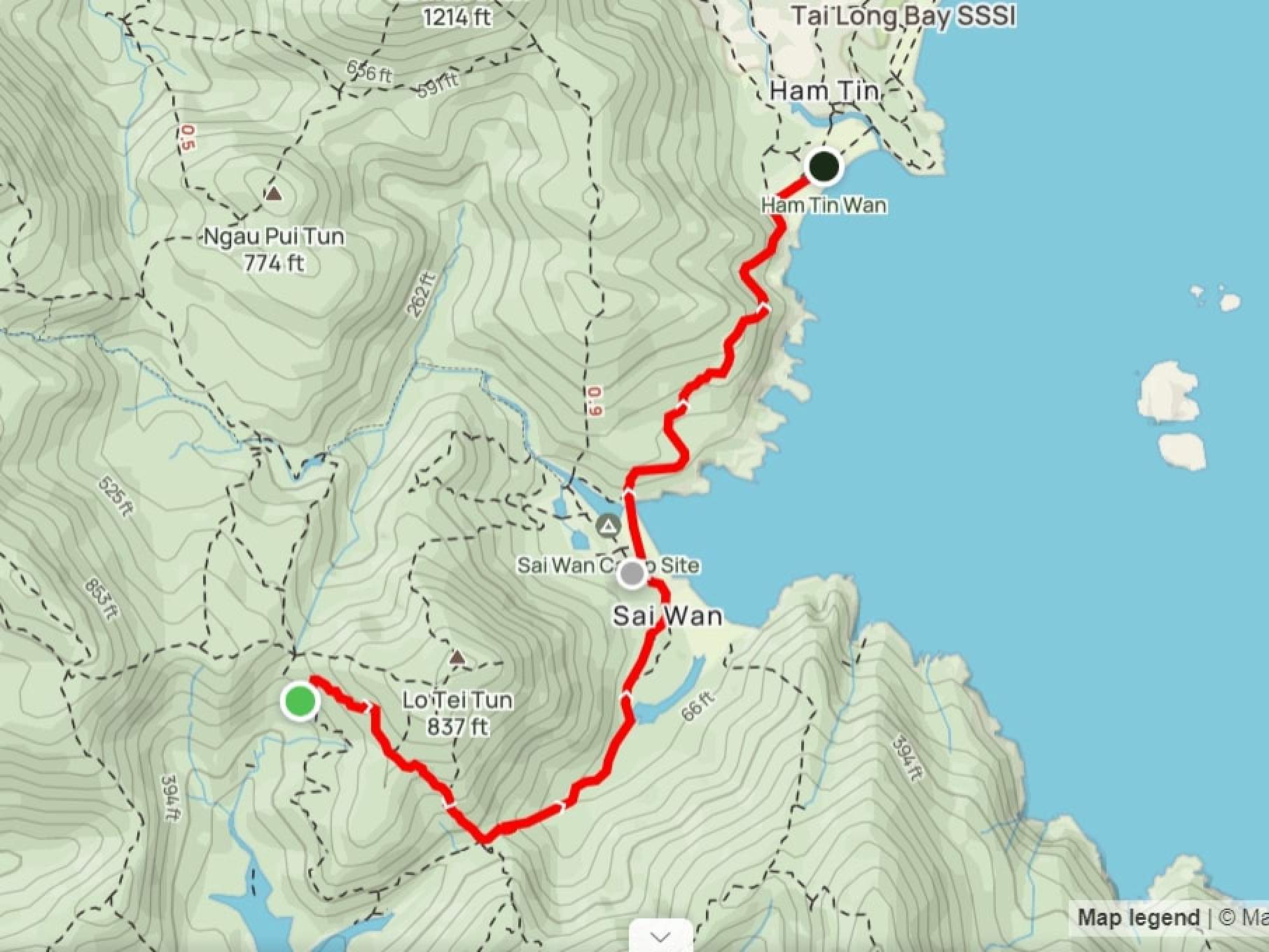 Hike to Sai Wan or Ham Tin. Photo: All Trails