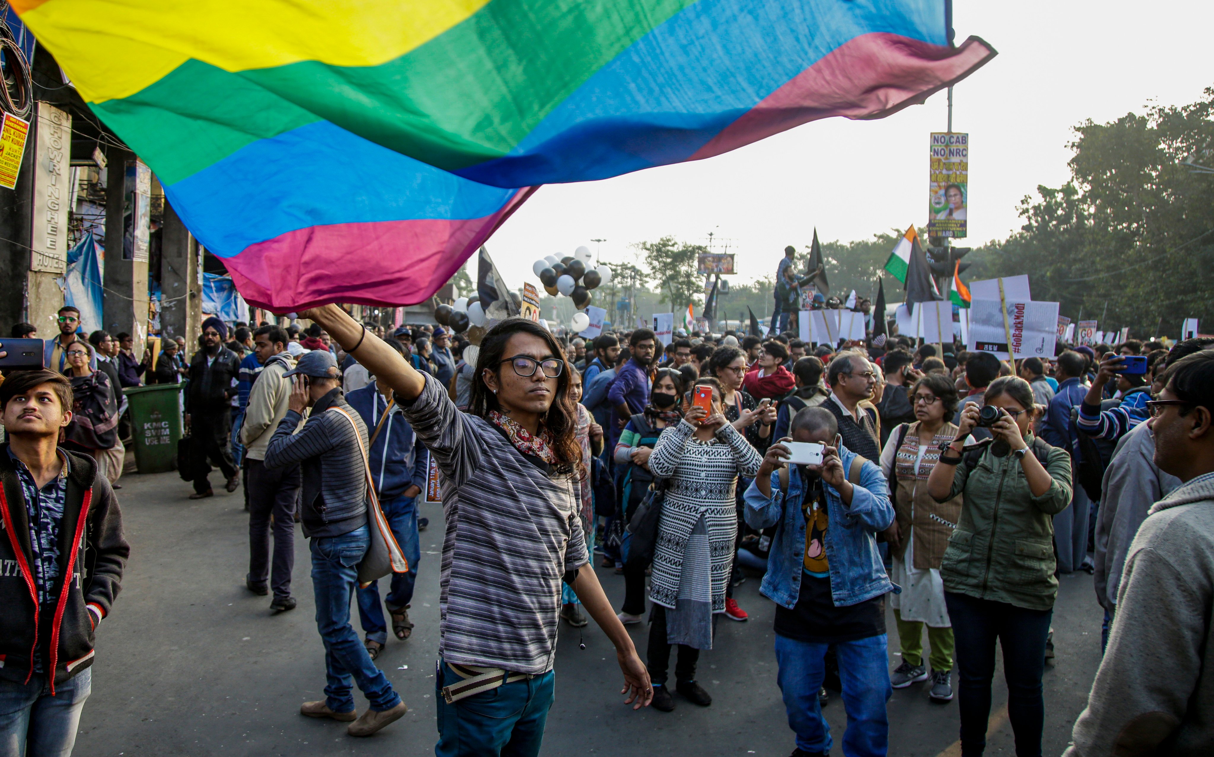 In a sign of shifting values and a challenge to Prime Minister Narendra Modi’s government that has opposed gay marriage, members of India’s LGBTQ community are petitioning for the nation’s Supreme Court to legally recognise same-sex marriages. Photo: AP