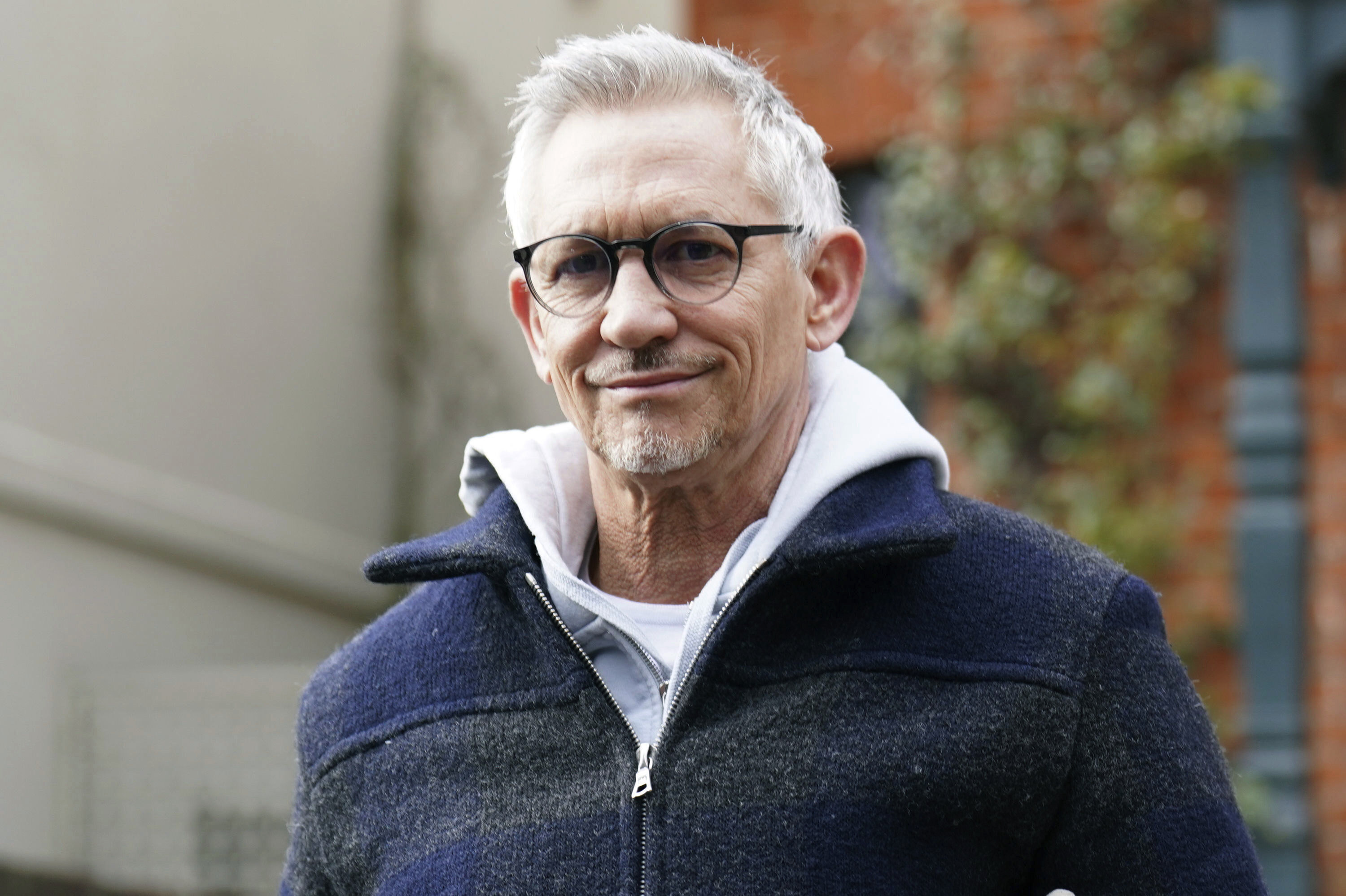 British soccer broadcaster Gary Lineker is seen in London on Monday. Photo: PA via AP