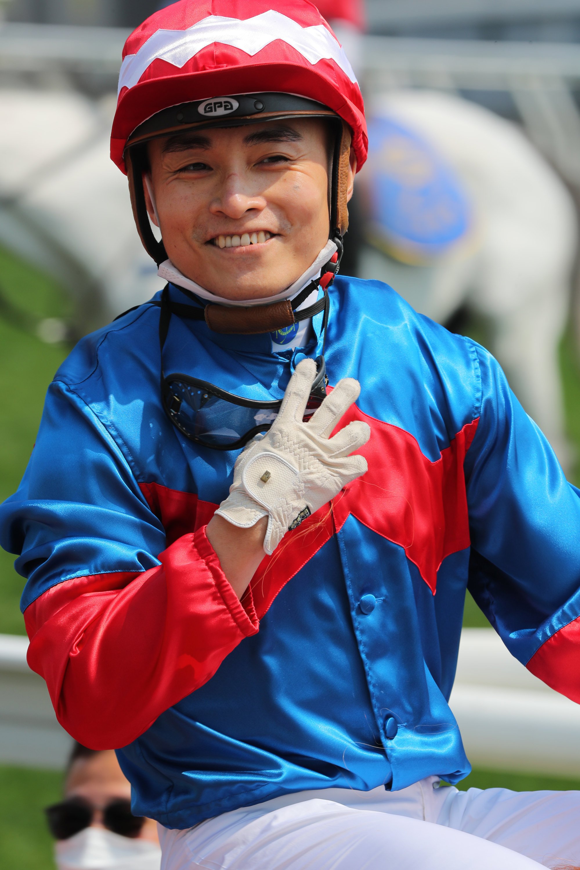 Keith Yeung is all smiles after a recent winner.