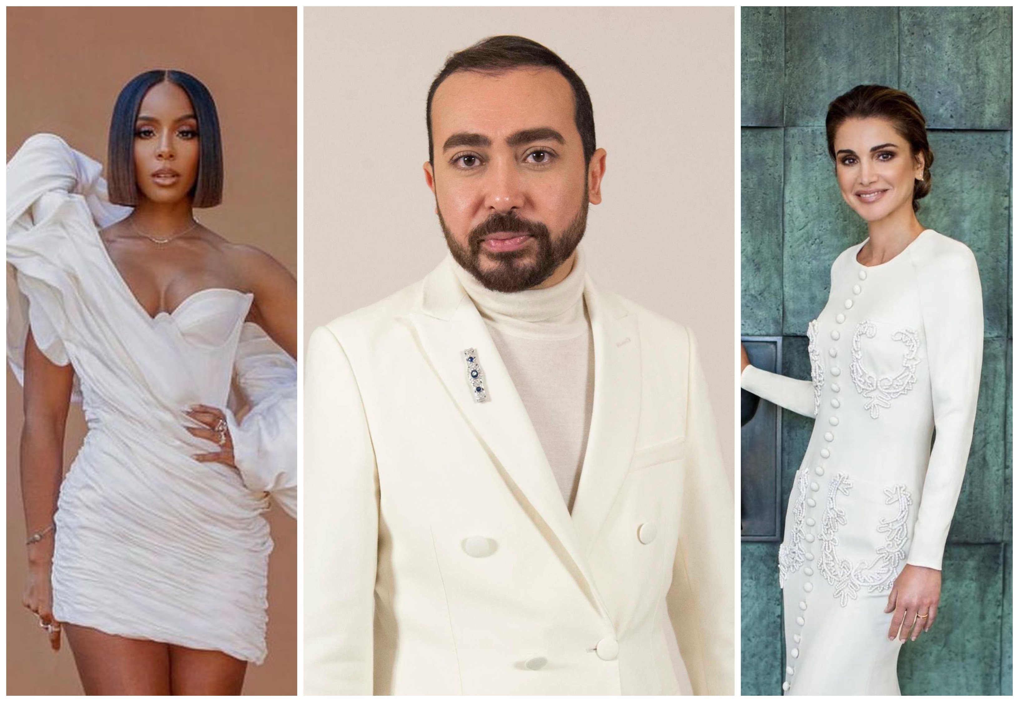 Saudi Arabian designer Mohammed Ashi has dressed the likes of Kelly Rowland and Queen Rania of Jordan. Photos: @ashistudio/Instagram