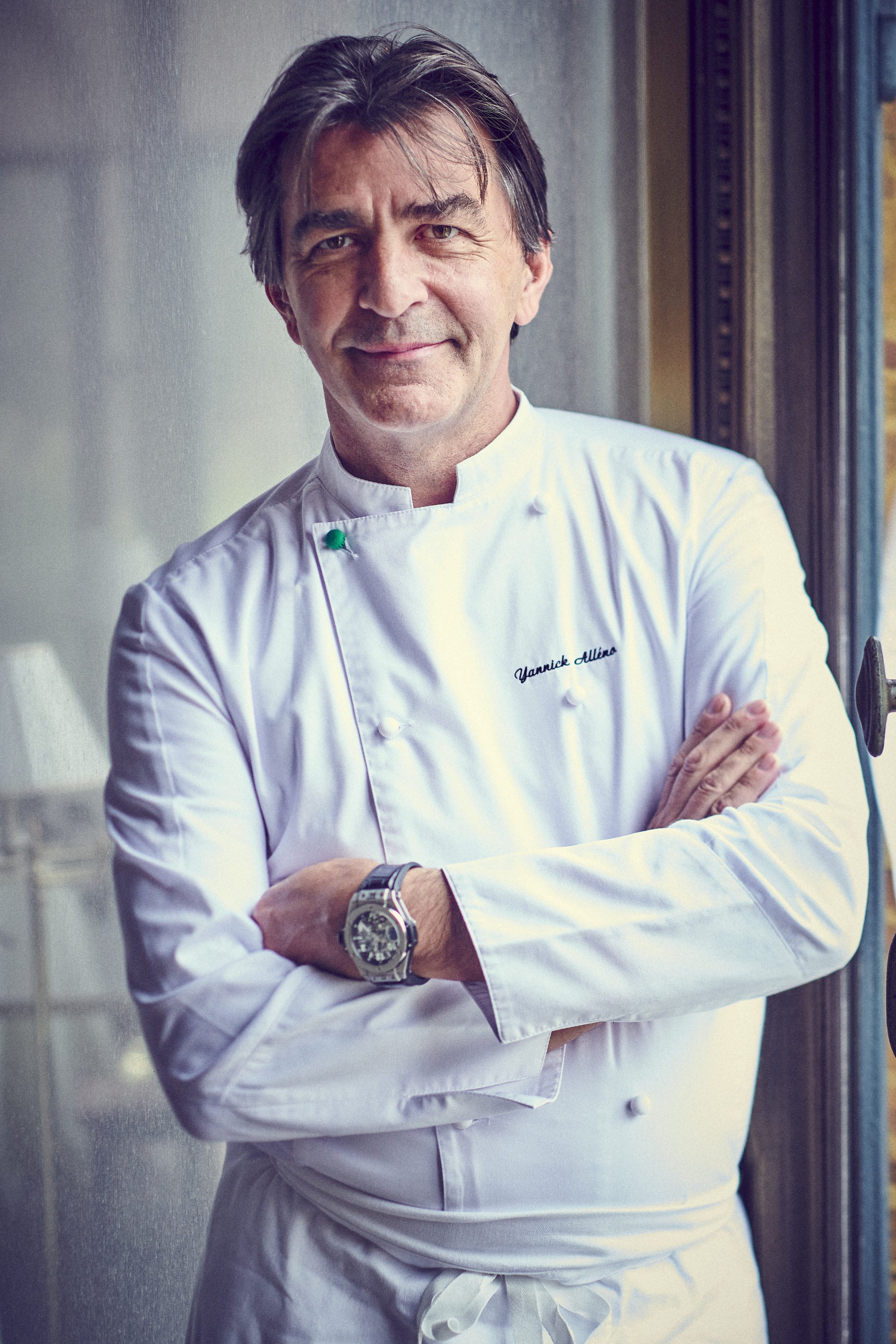 Yannick Alléno, chef of the three-Michelin-star Alléno Paris au Pavillon Ledoyen, and fellow top French chefs will cook a dinner in Hong Kong to raise funds for a charity he set up in memory of his son Antoine, killed last year in a hit-and-run accident in Paris. Photo: Nicolas Lobbestael