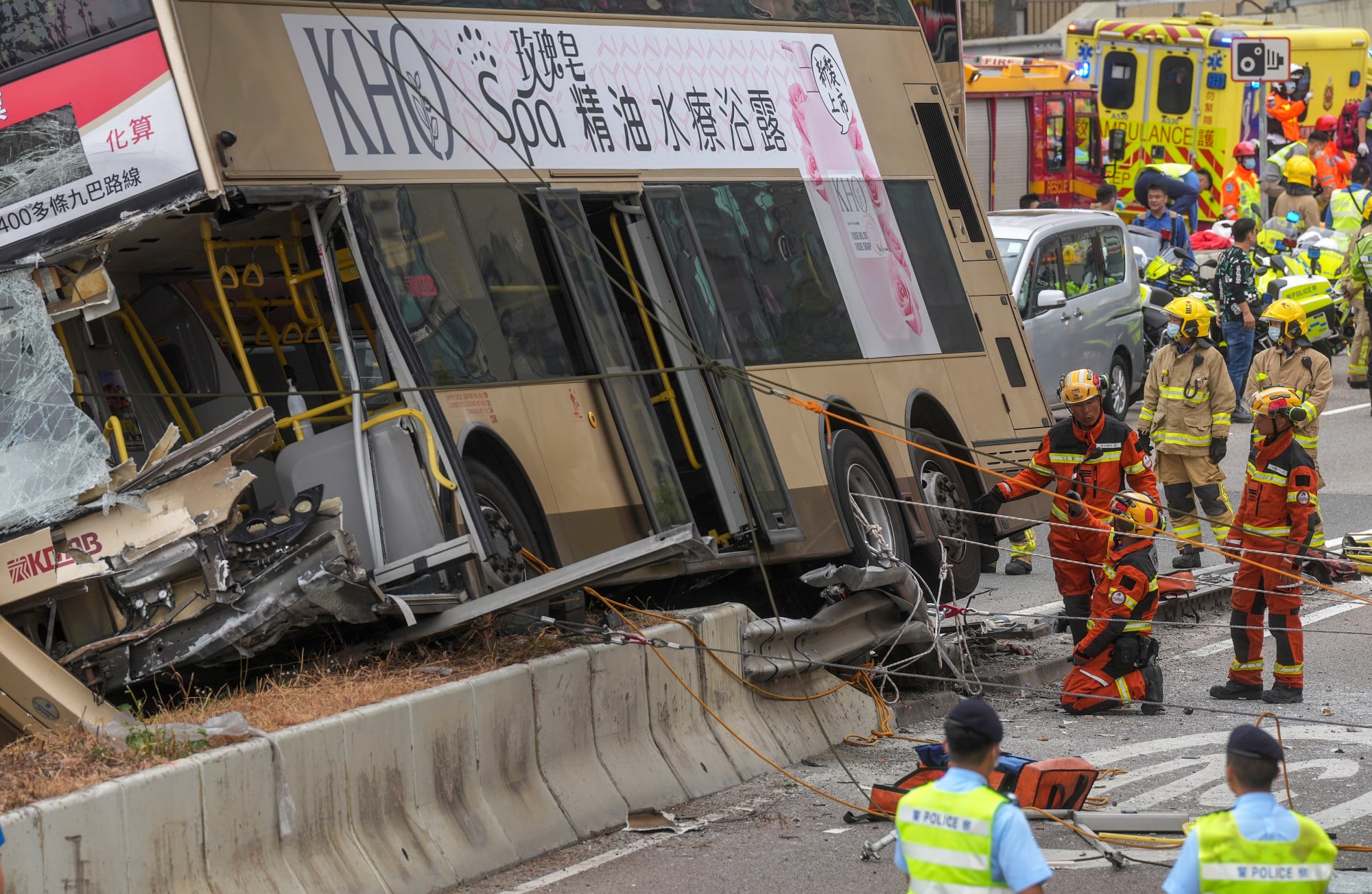 Wheres the safest seat on a double decker? 5 questions from Hong Kongs tilted bus accident