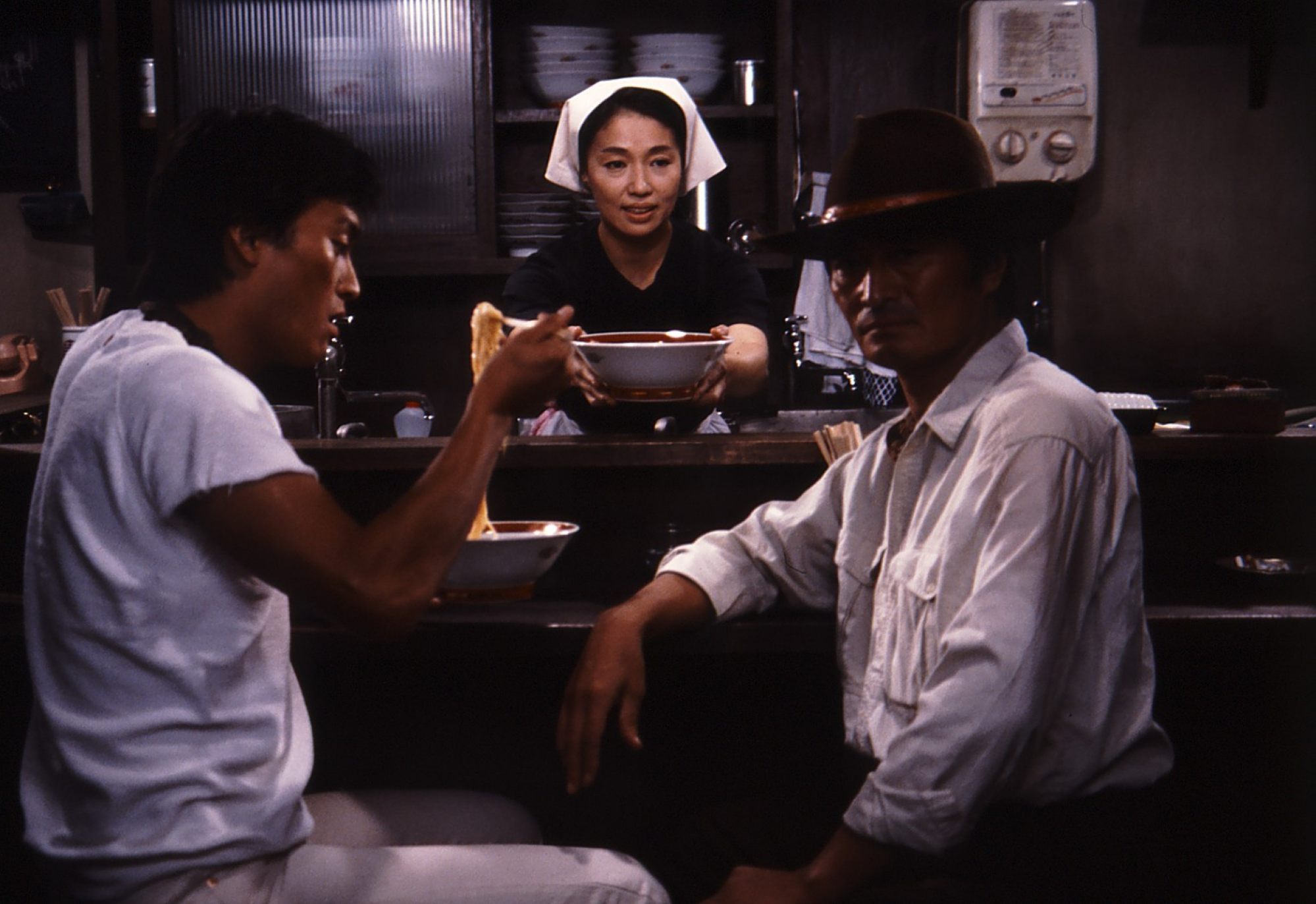 Một cảnh trong “Tampopo”, bộ phim hài năm 1985 của Juzo Itami. Ảnh: Tài liệu phát tay - Liên hoan phim quốc tế Hồng Kông
