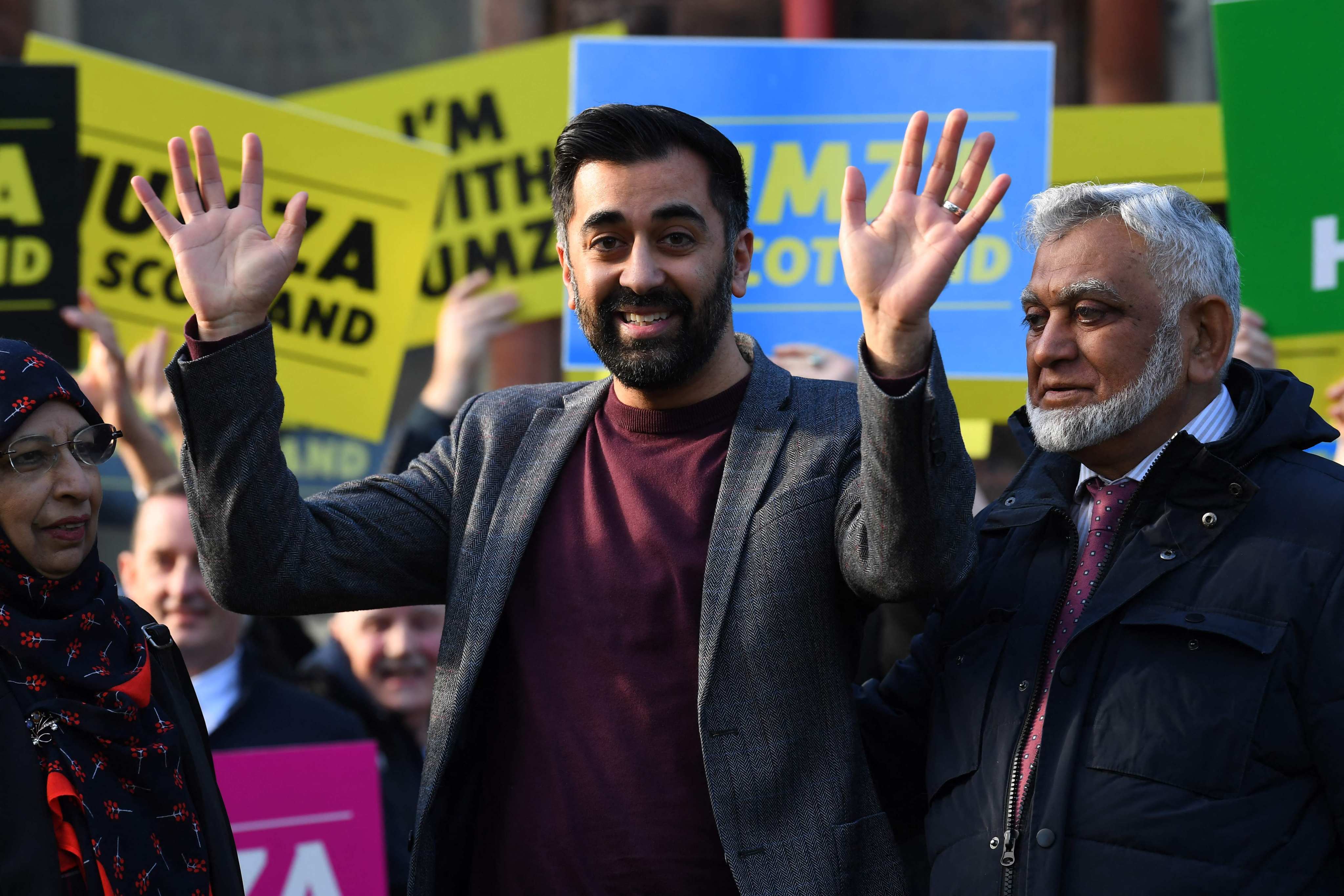 Humza Yousaf is eyeing the Scottish National Party’s top job. Photo: AFP