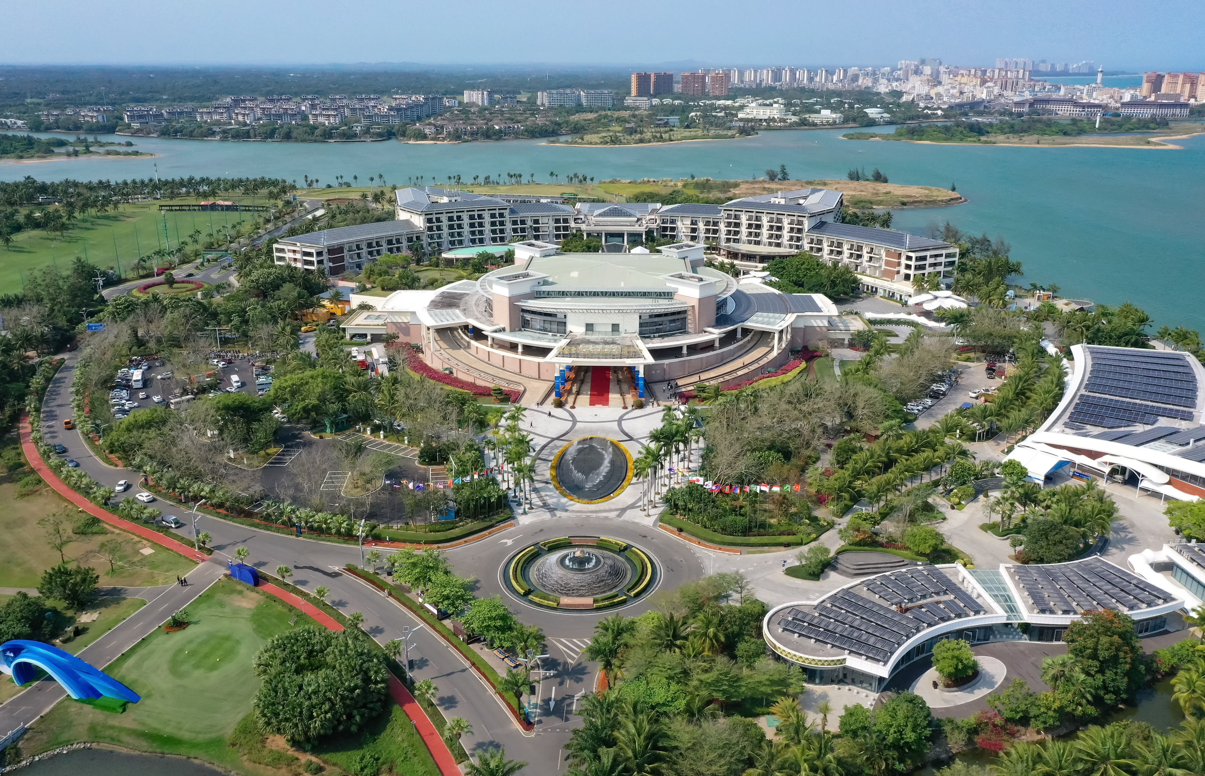 The Boao Forum for Asia International Conference Centre in Boao, Hainan province, China. Photo: Xinhua