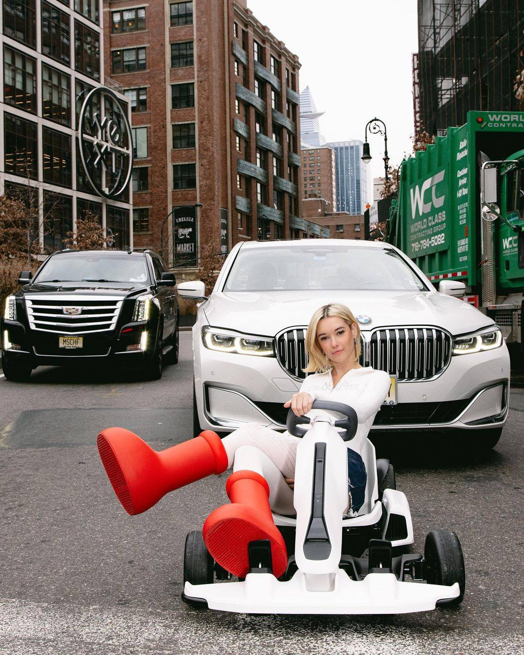 MSCHF's 6 most outrageous pieces ever: the Big Red Boots went viral, but  before that came Birkinstocks made from Hermès bags, worn by Kylie Jenner,  and Eat the Rich lollies with Mark