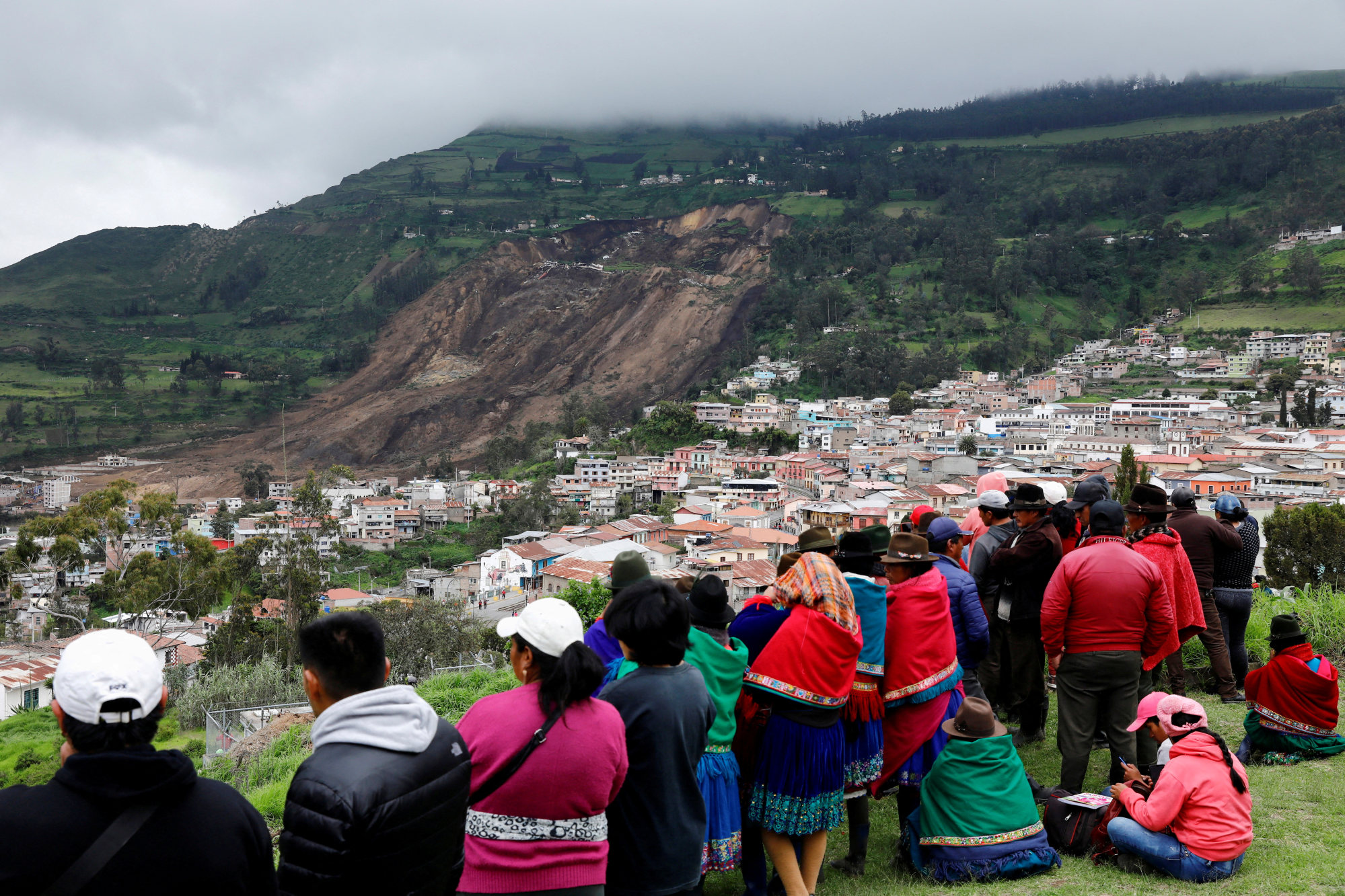 Dozens missing in deadly Ecuador landslide