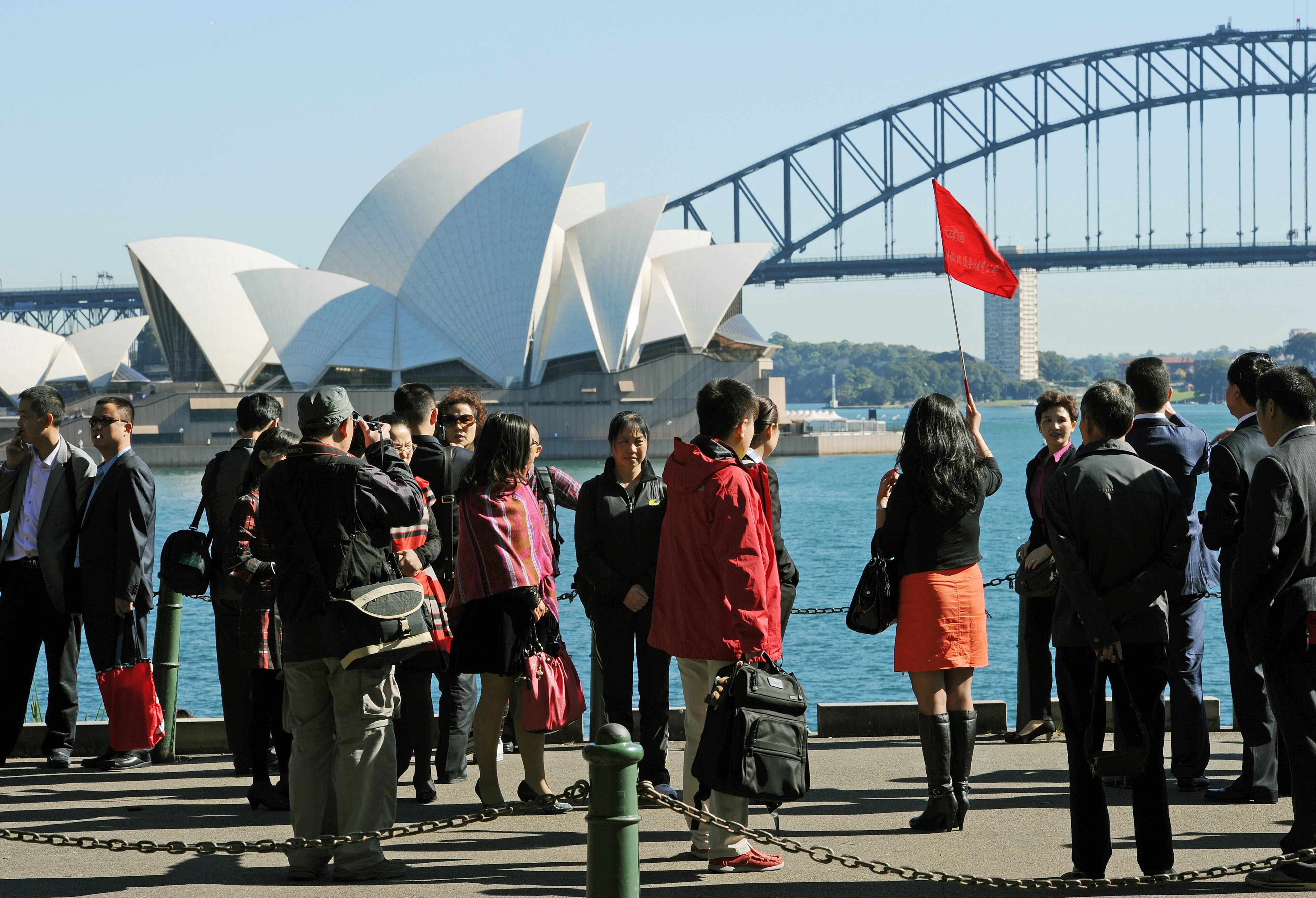 Recent reports about a possible war with China in the mainstream has many Chinese Australians on edge. Photo: Greg Wood/AFP/Getty Images