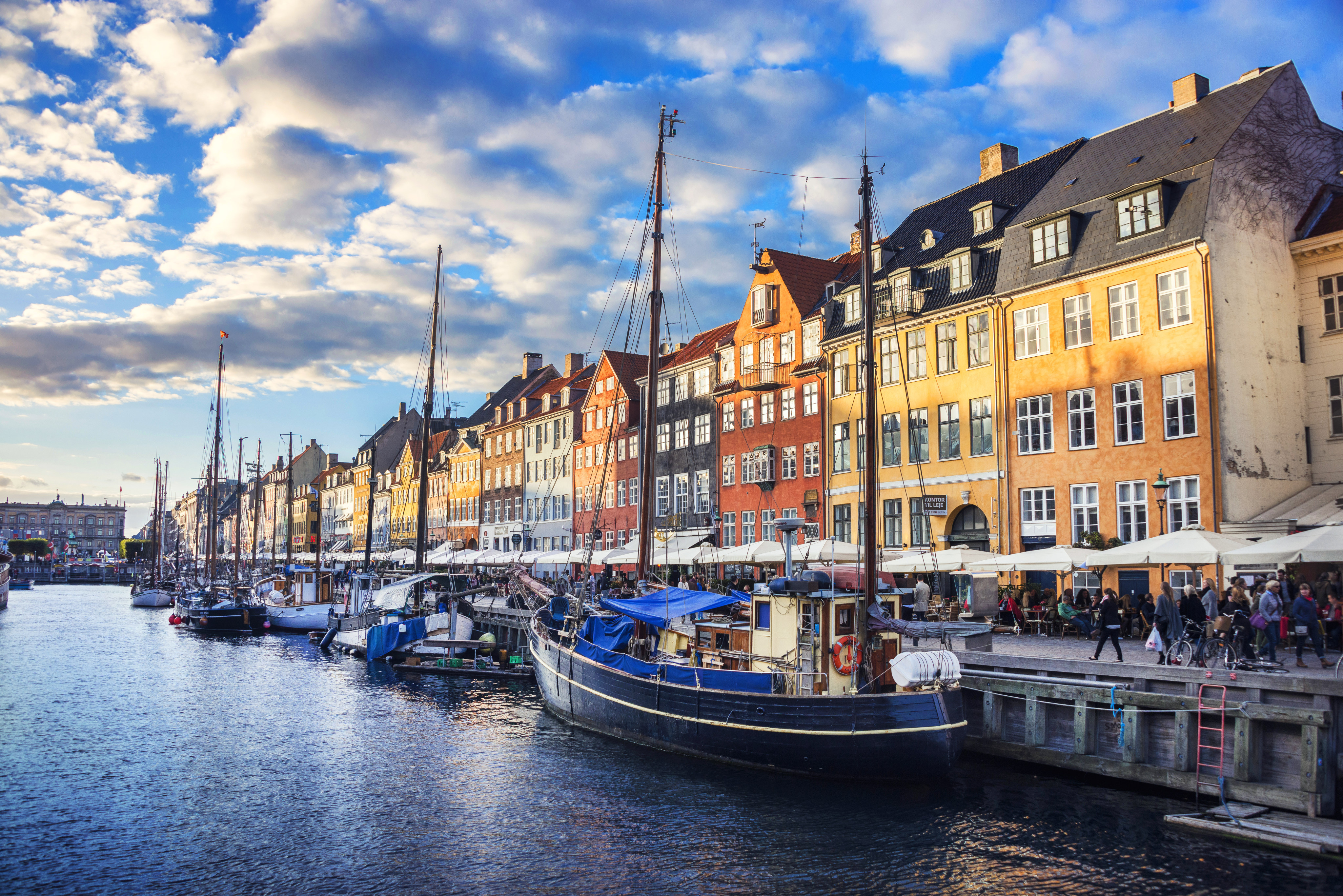 Colourful traditional houses in the old town of Copenhagen, Denmark. Photo: Getty Images