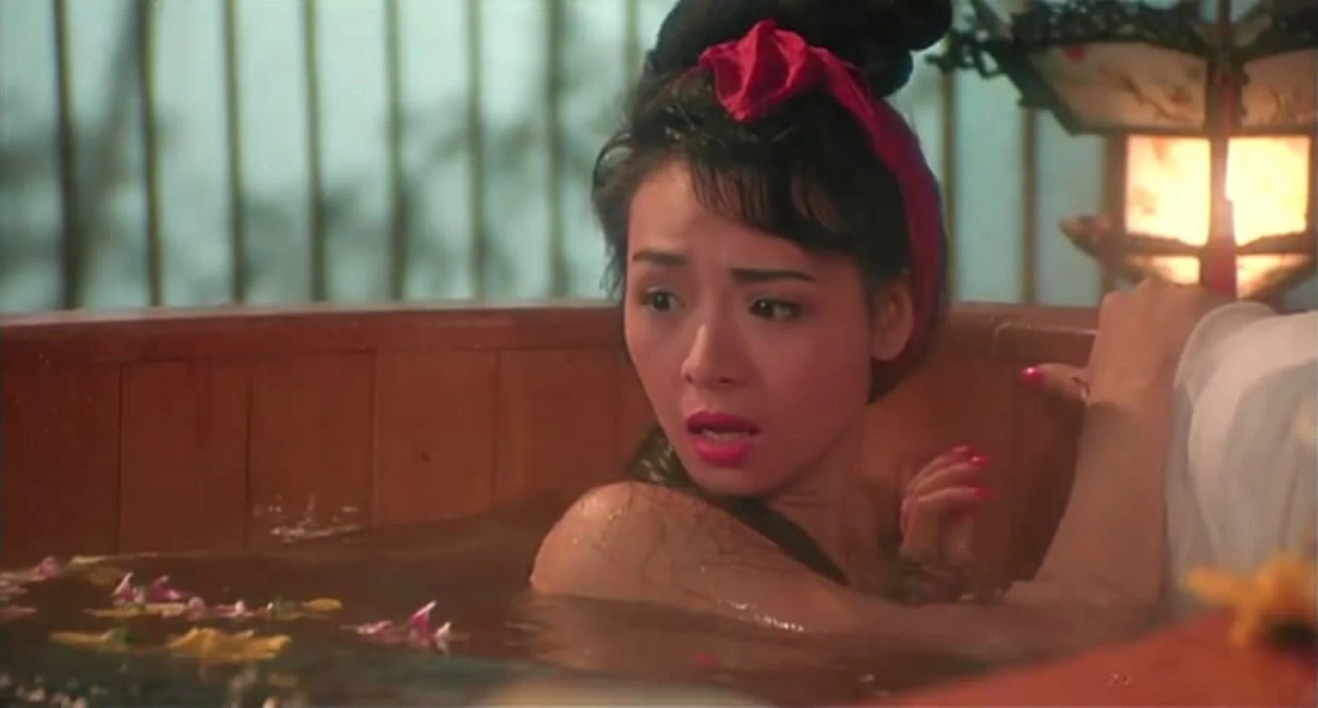 Amy Yip in a still from Sex and Zen (1991).