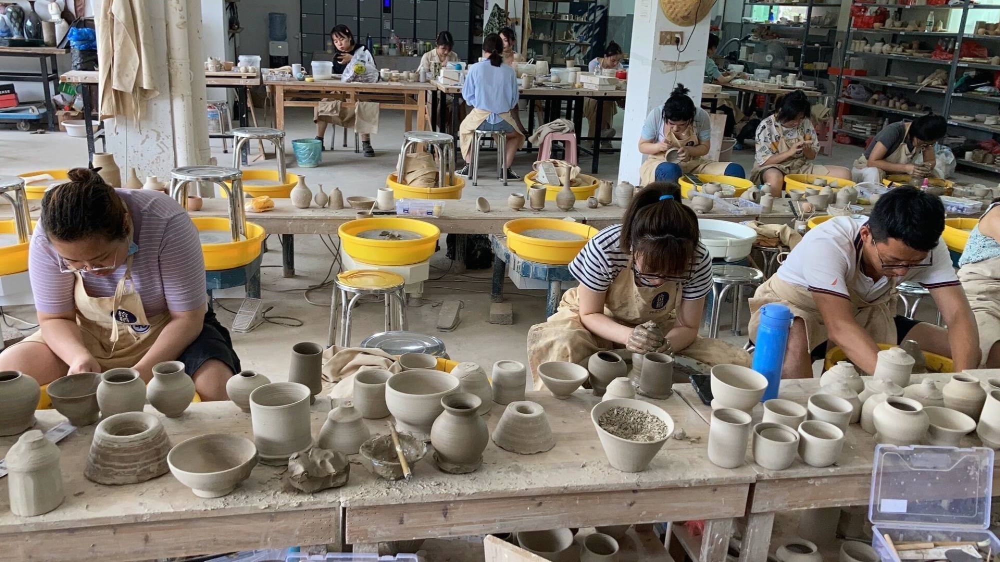 From meditation to pottery classes, Gen Z in China relieve anxiety and