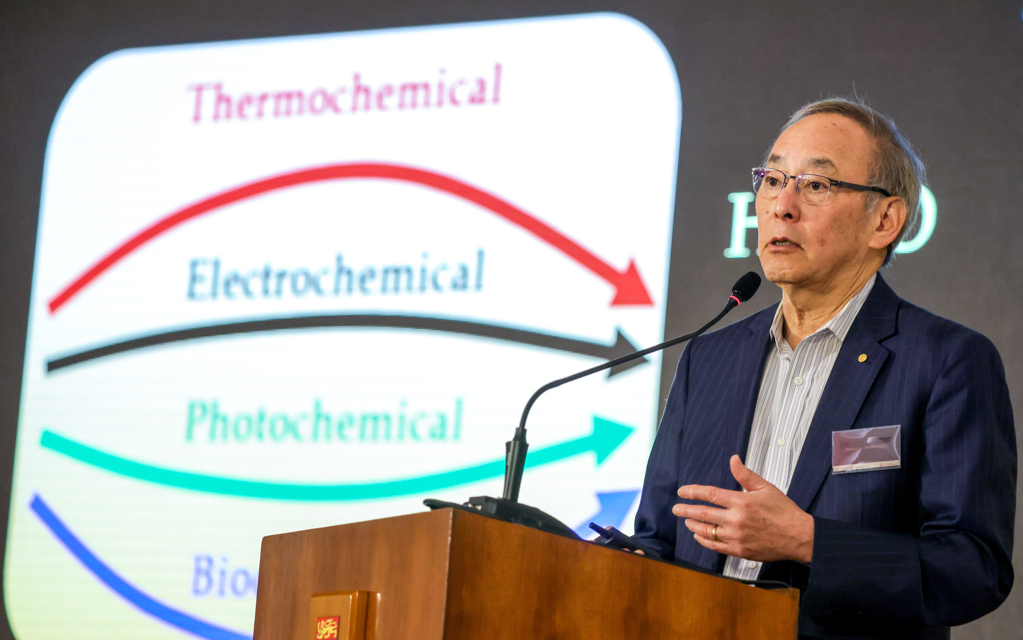 Global warming: renewable energy needs to be twice as cheap as fossil fuels, Nobel laureate Steven Chu tells HKU forum