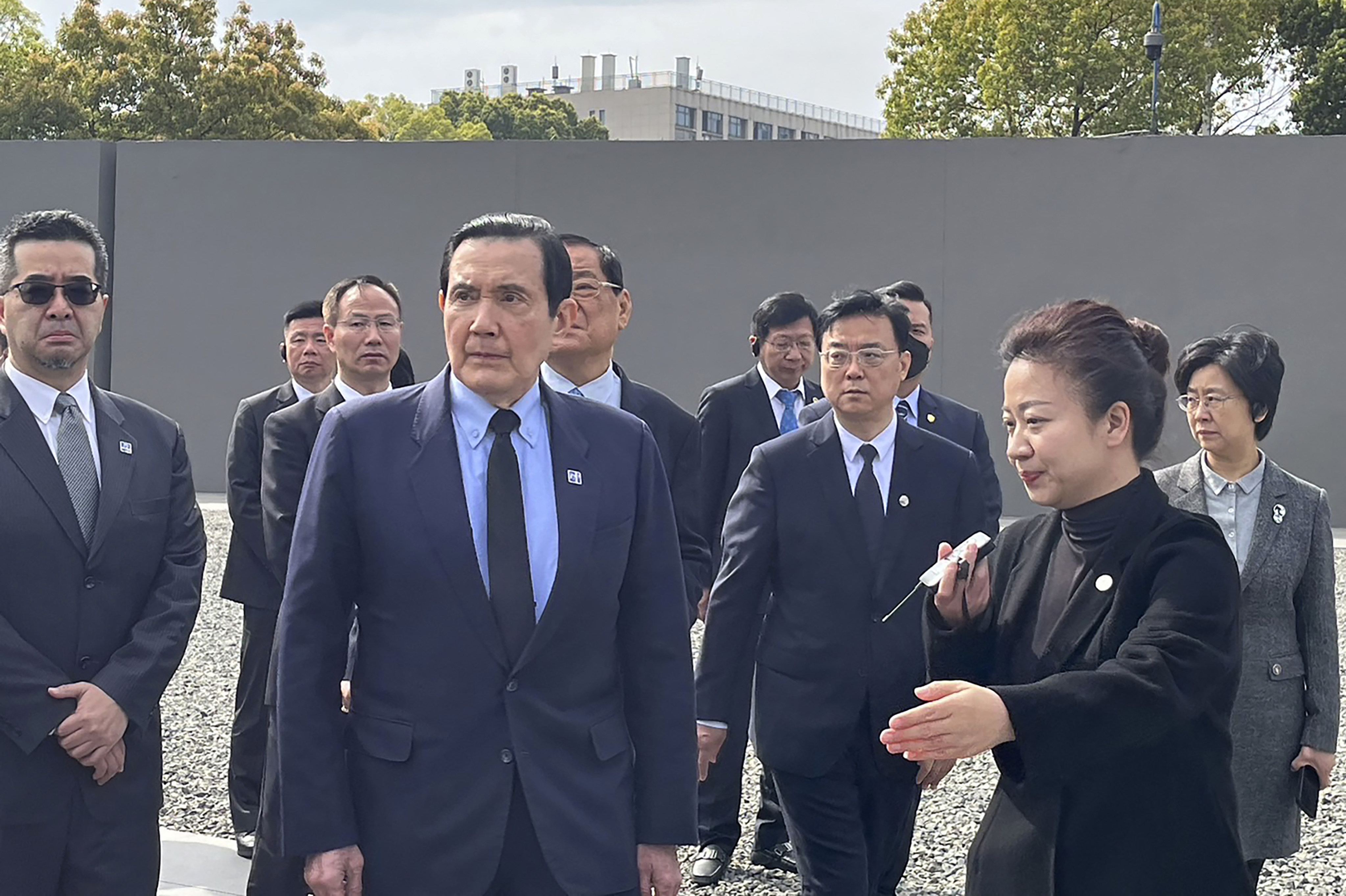 Former Taiwanese president Ma Ying-jeou is on a 12-day visit to the mainland, the first cross-strait trip by a former or sitting leader of the island. Photo: AP