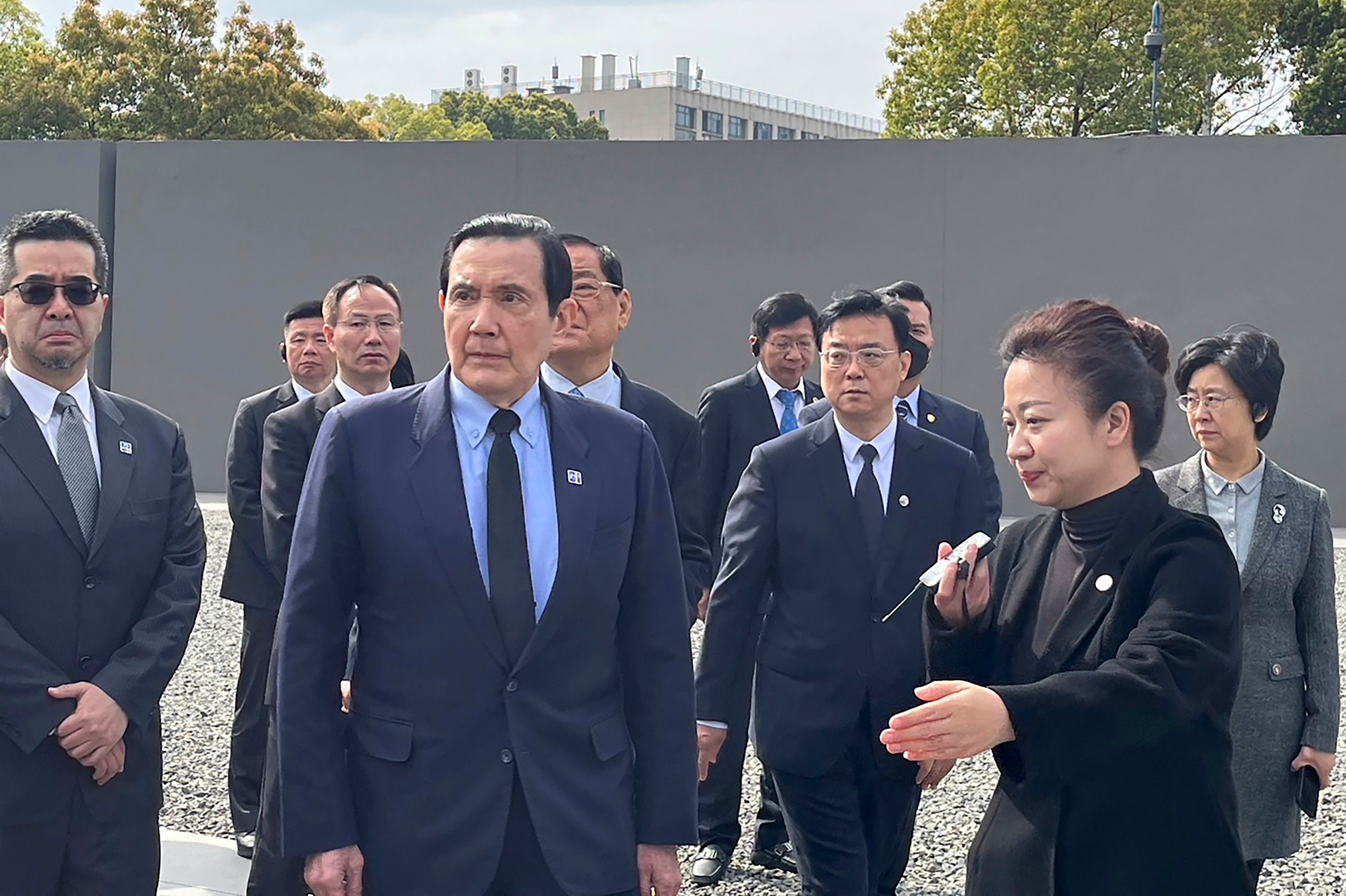 Former Taiwanese president Ma Ying-jeou is on a 12-day visit to the mainland, the first cross-strait trip by a former or sitting leader of the island. Photo: AP