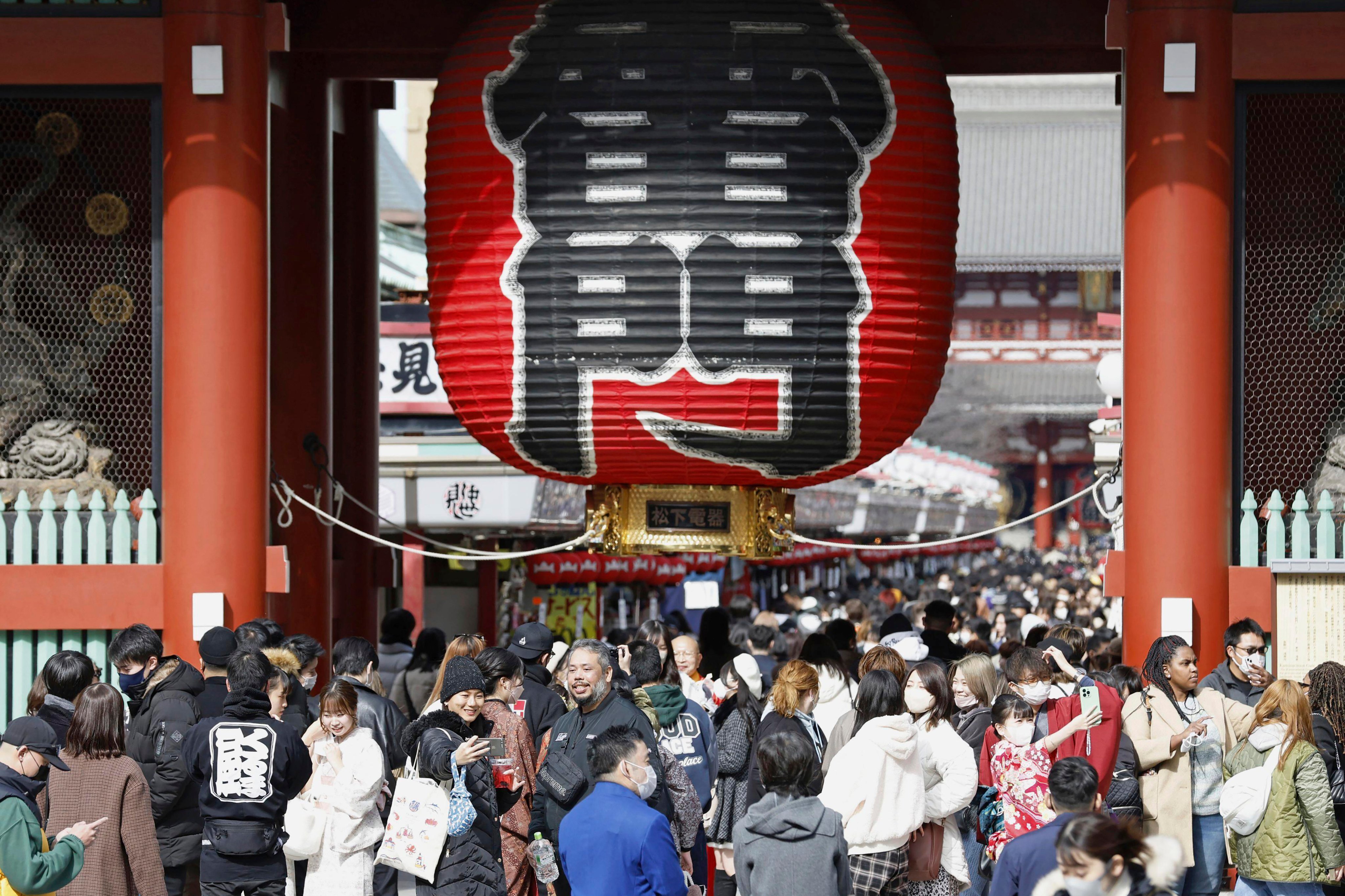 Tourists are flocking back to Japan. Photo: AP