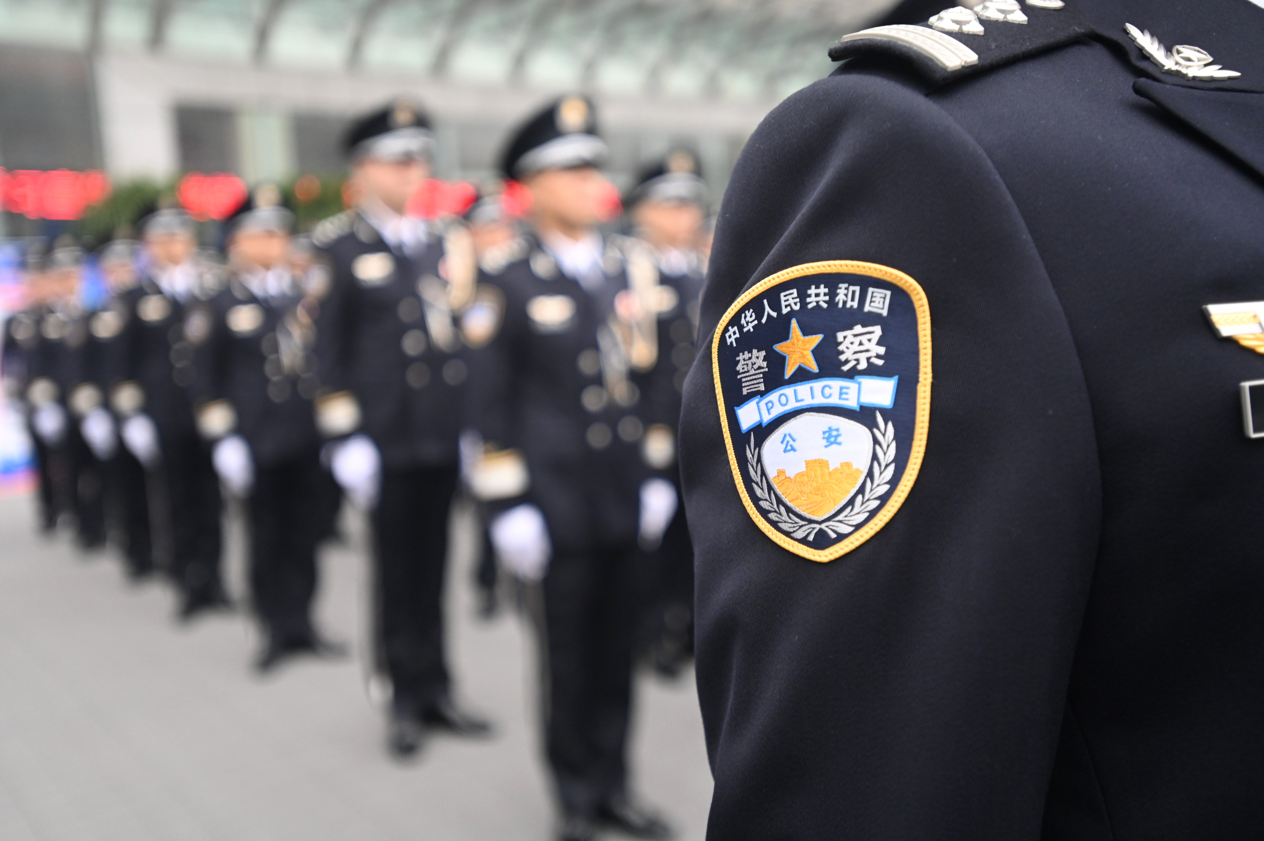Under a three-year plan, more officers will be sent to police stations, residential communities in cities, and villages in rural areas. Photo: VCG via Getty Images