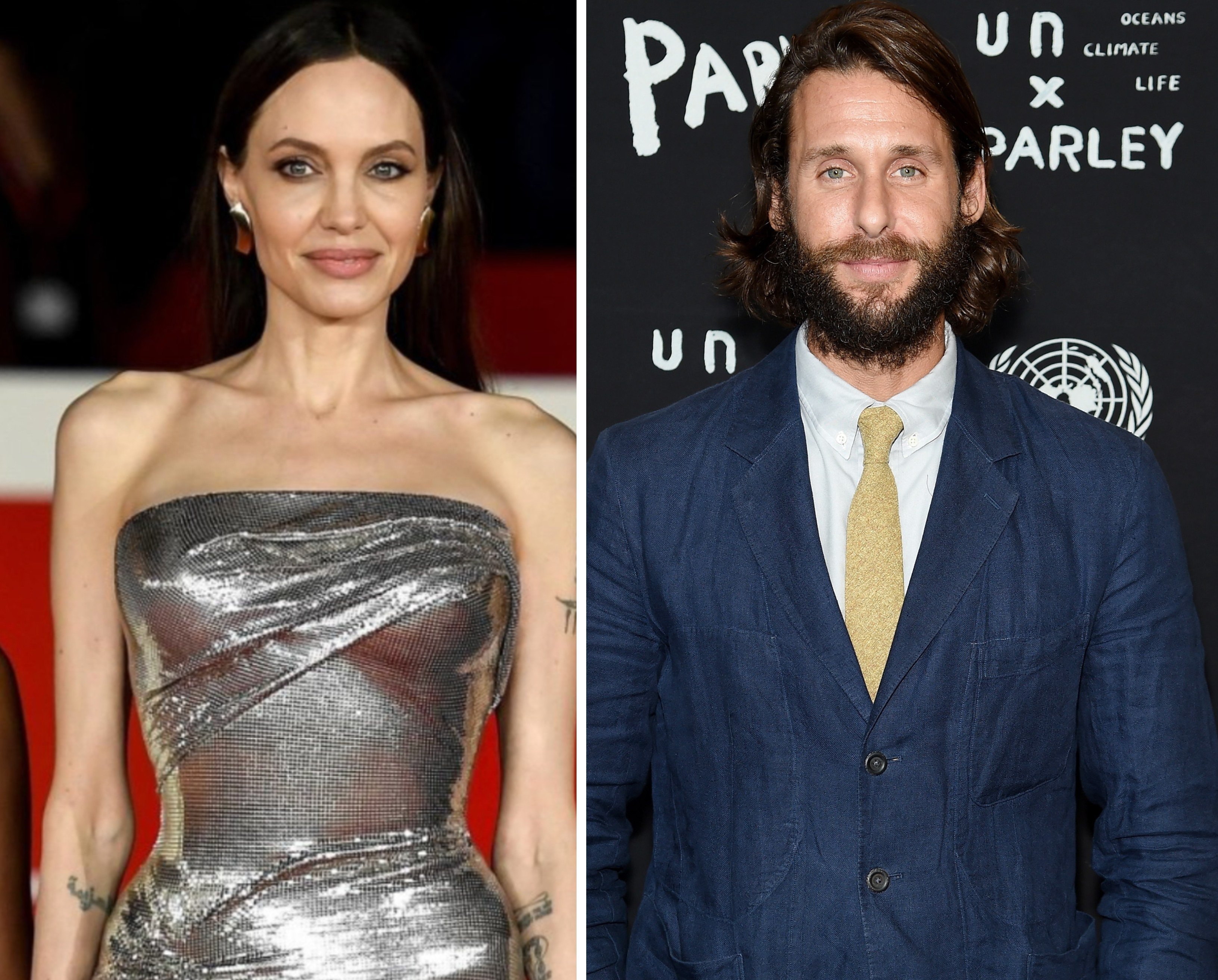 Angelina Jolie was recently spotted enjoying a meal with David Mayer de Rothschild. Photos: Getty Images