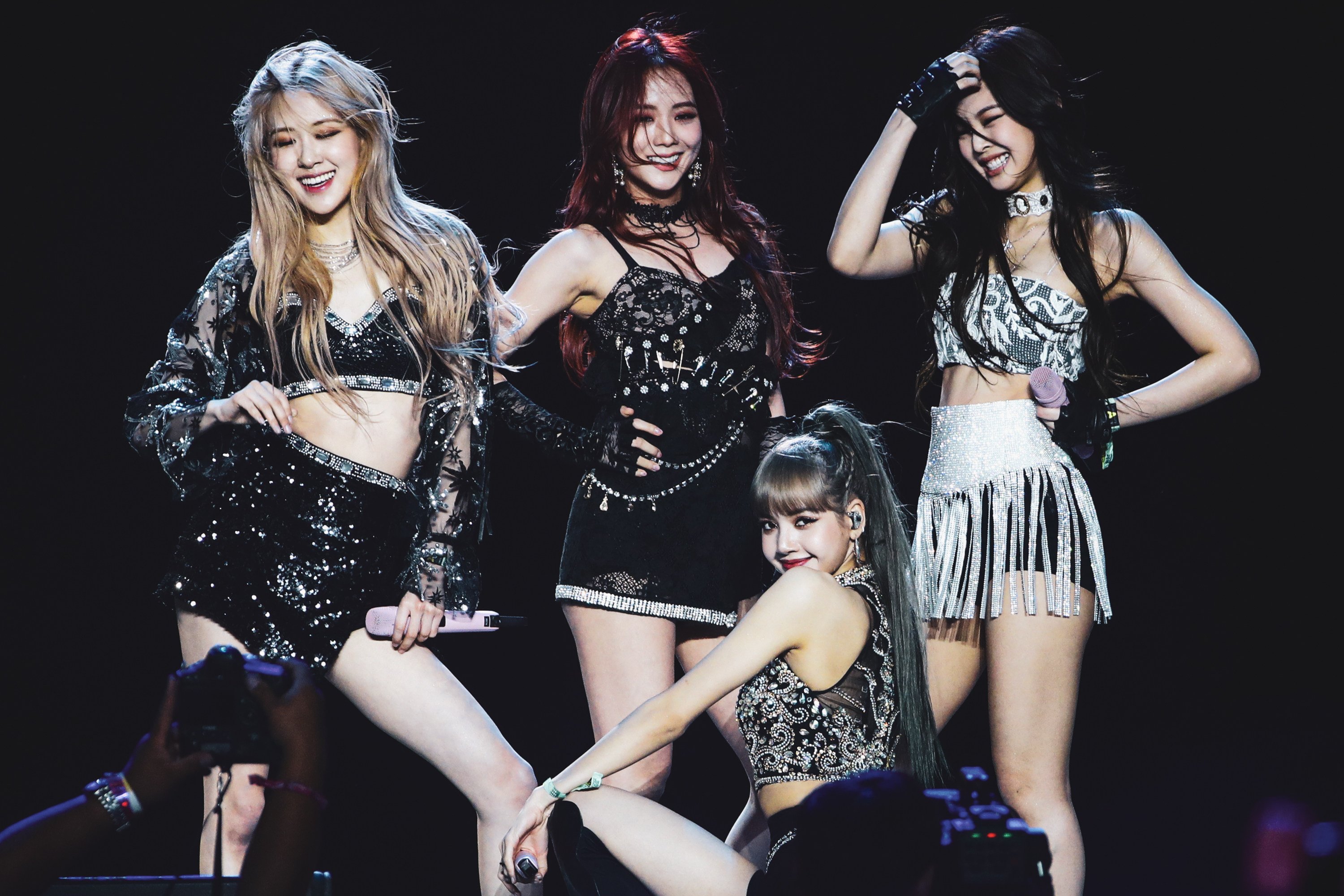 Blackpink perform during an event in California in April 2019. Photo: Getty Images