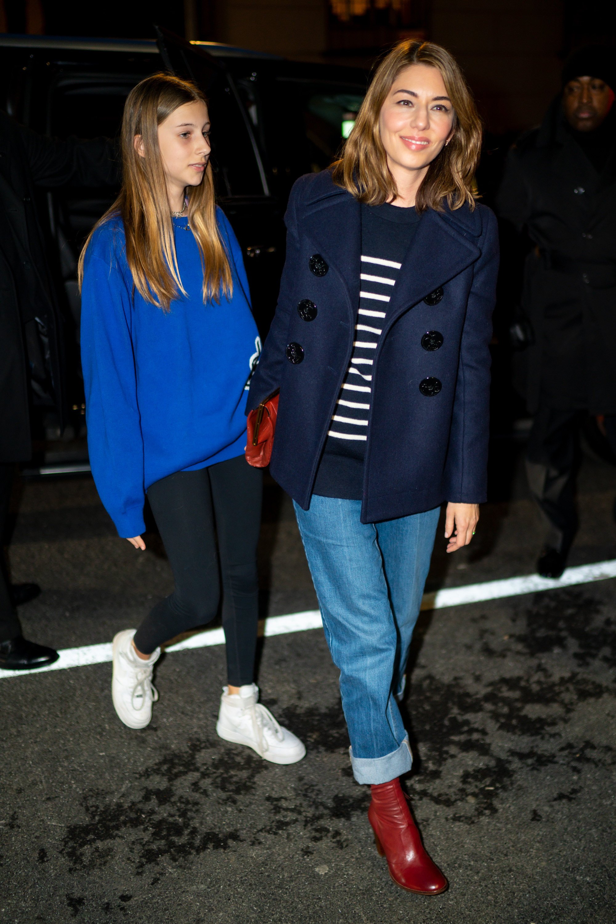 Sofia Coppola Attends Marc Jacobs NYFW Show with Daughter Romy Mars