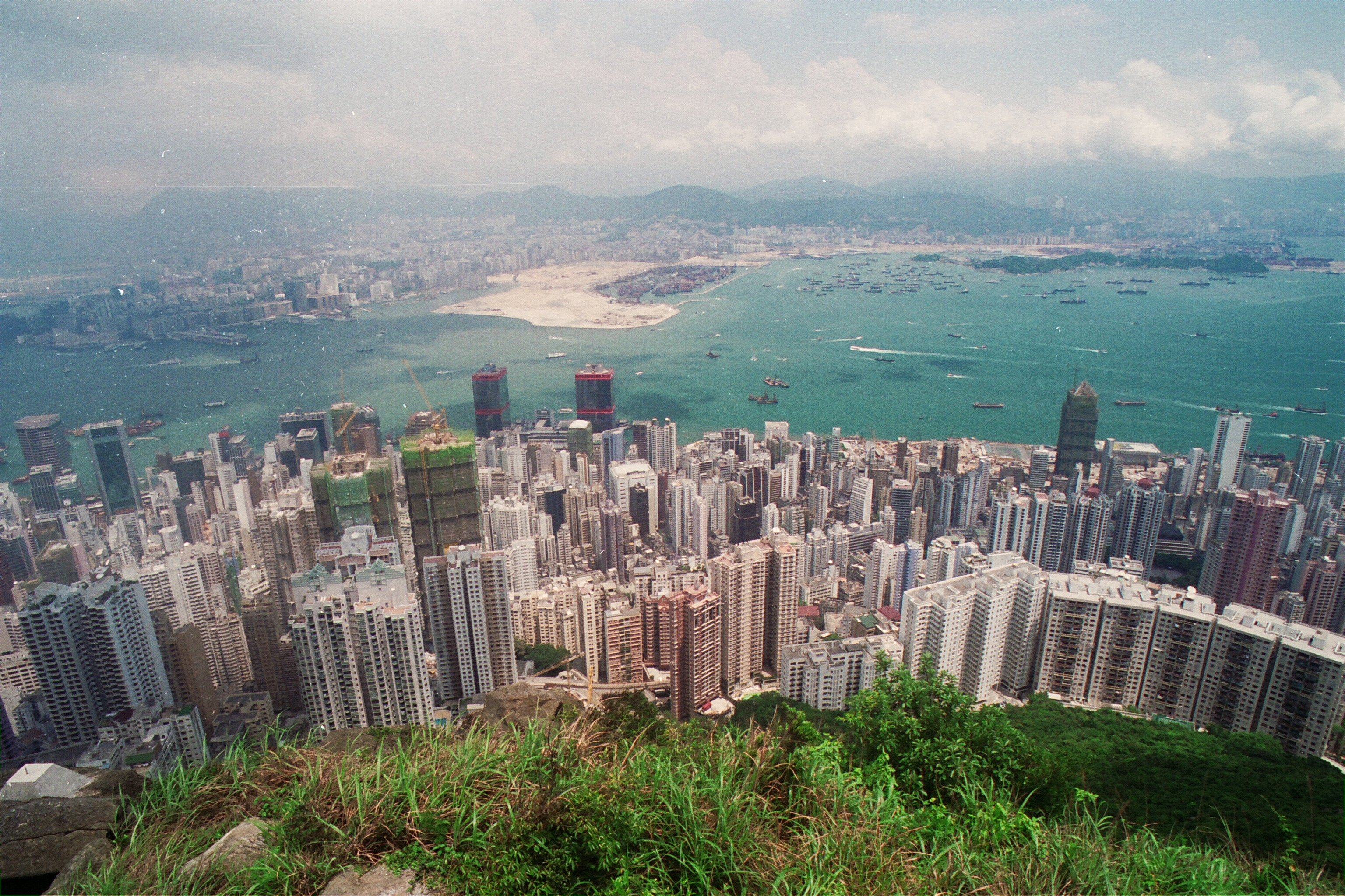 Looking down on Central, Hong Kong, in the mid-1990s. For many years little changed except the skyline. Photo: SCMP