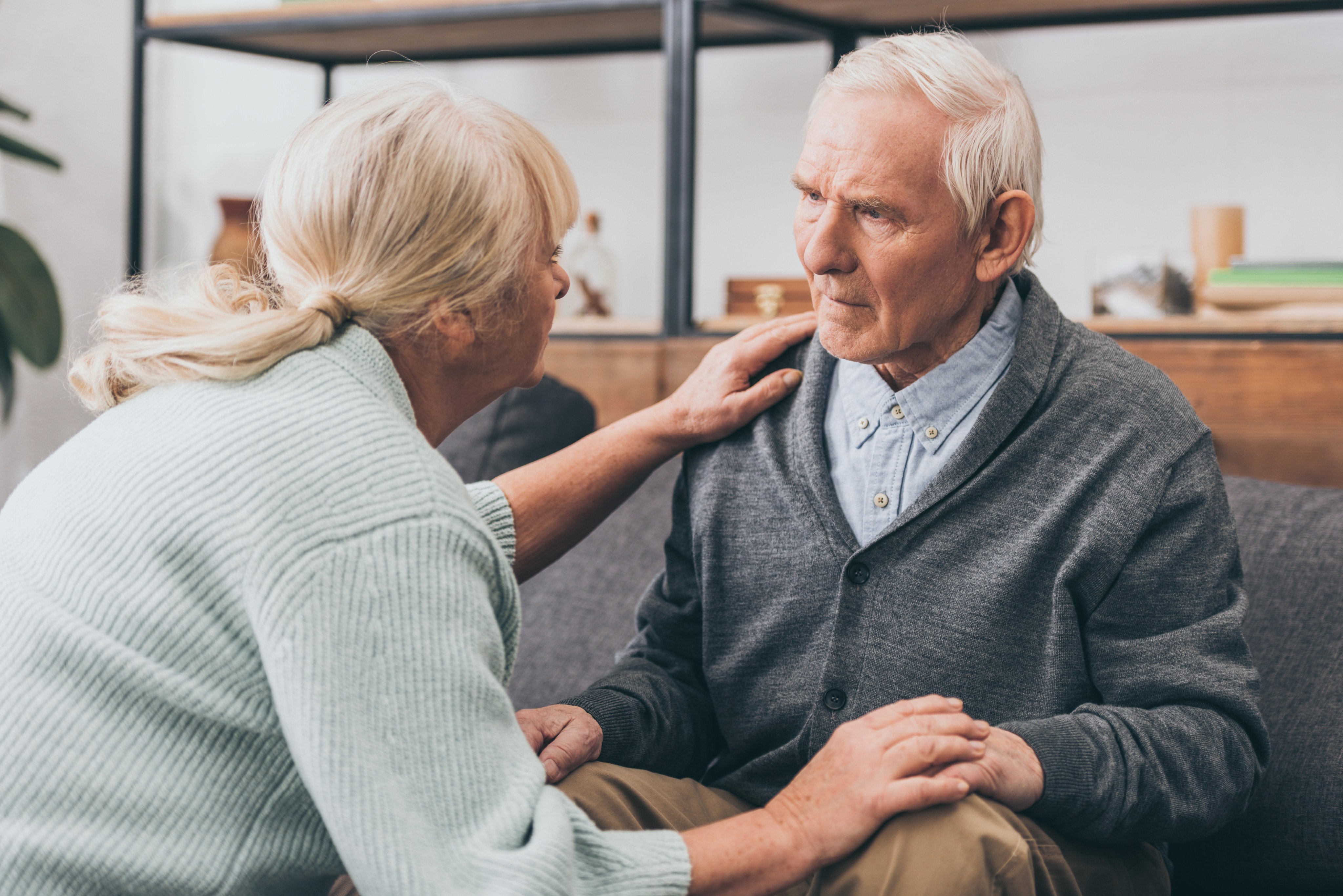 Research suggests that people who have stayed married for a long time have a lower risk for dementia because they feel less lonely, are more likely to eat well and exercise more, and are more cognitively engaged. Photo: Shutterstock