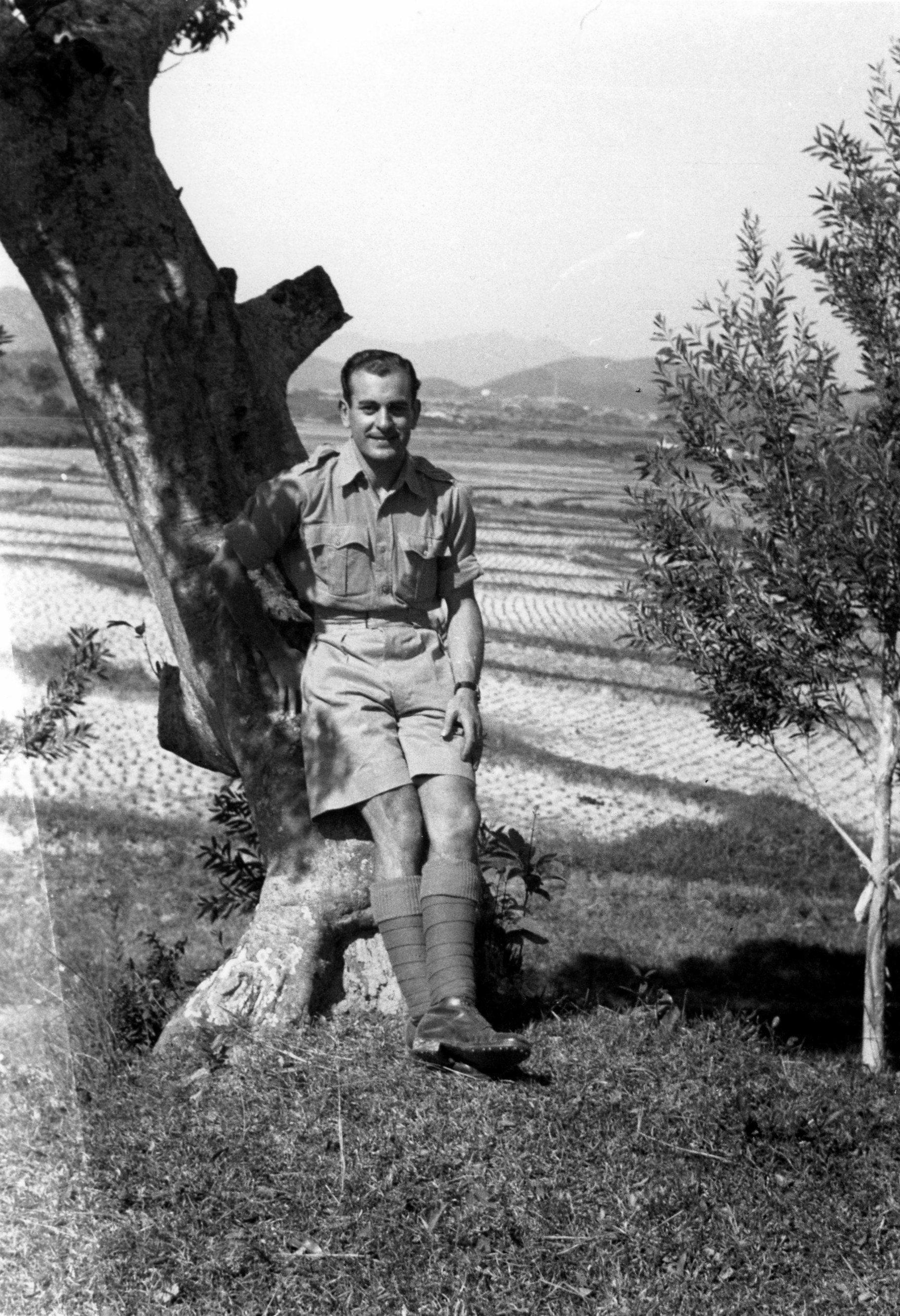 Camp Lt Christopher D’Almada e Castro of the Hong Kong Volunteer Defence Corps in 1937. Photo: Courtesy of the D’Almada Barretto Collection