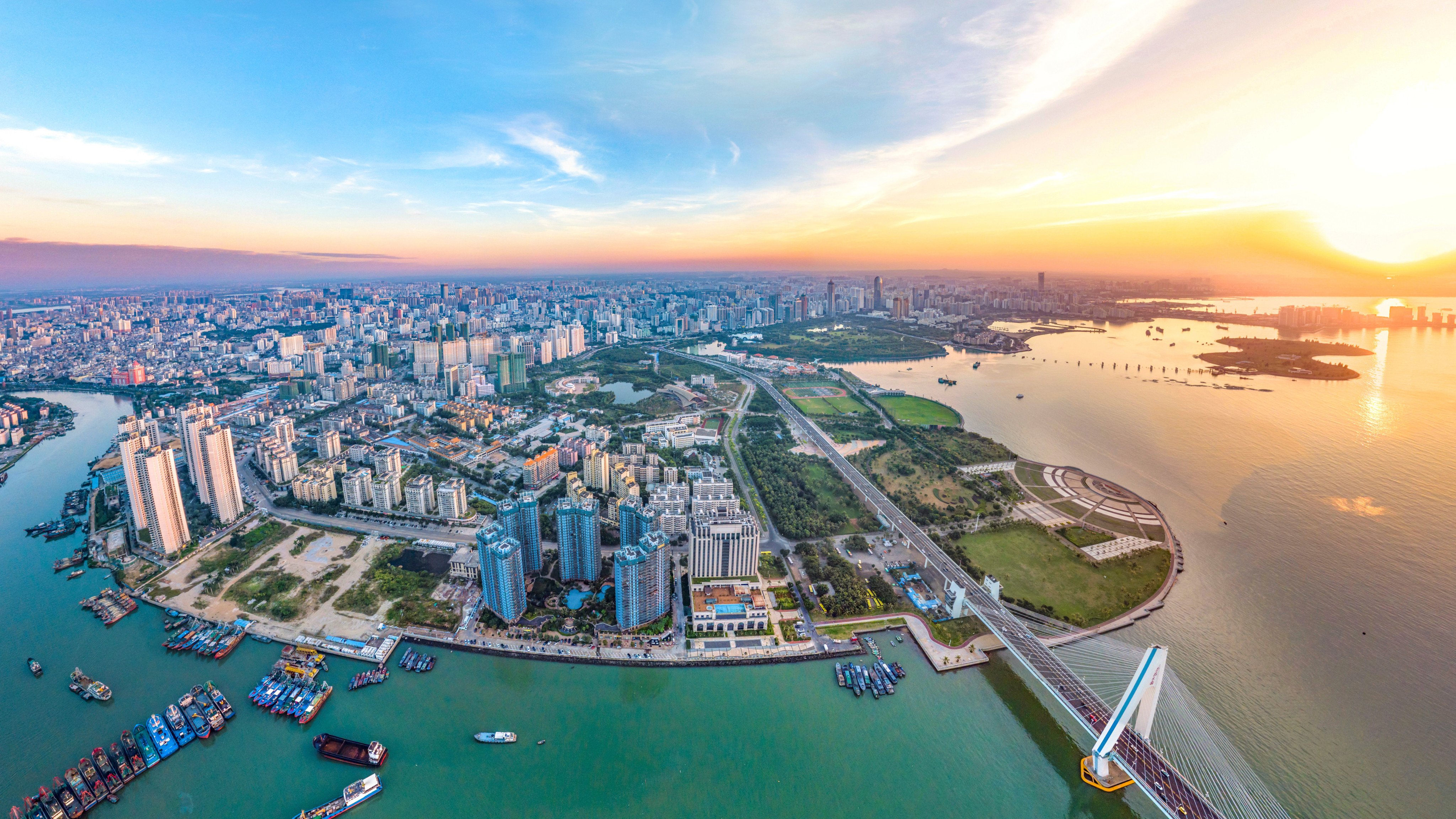 Haikou City, the capital of Hainan’s free-trade zone. Photo: Shutterstock