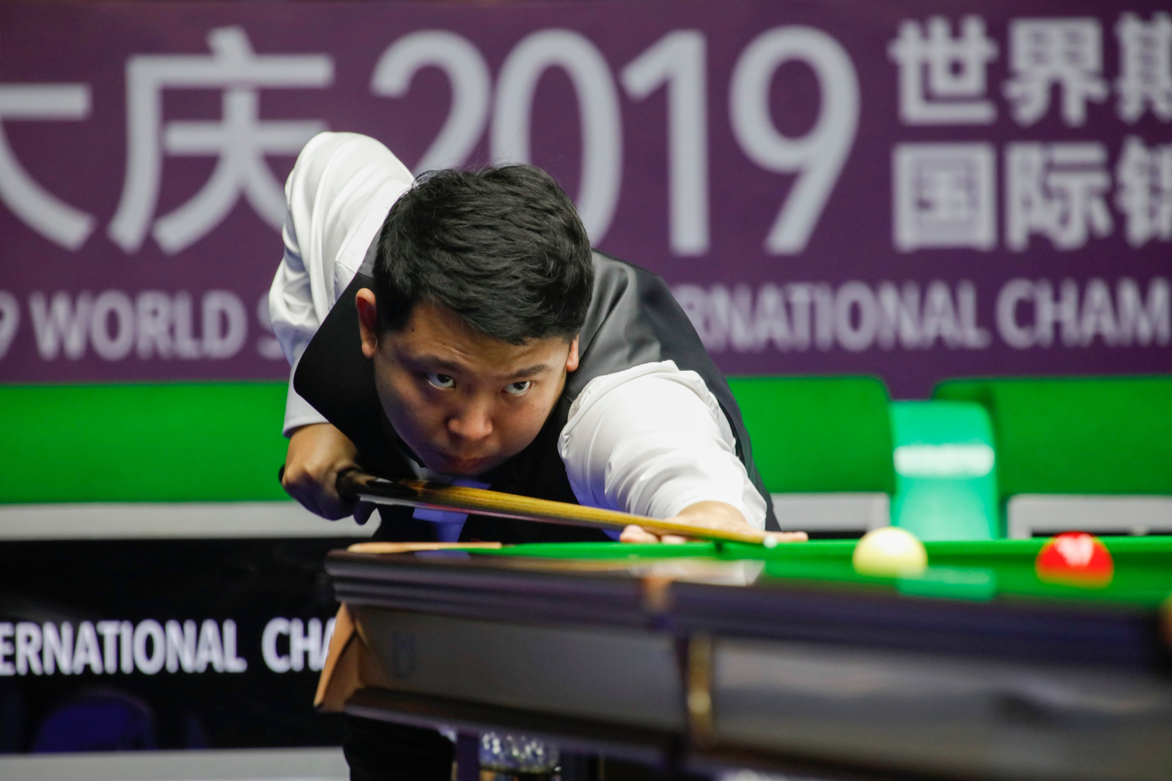 Zhang Anda is one of several Chinese players vieing for places in the tournament proper. Photo: CNS