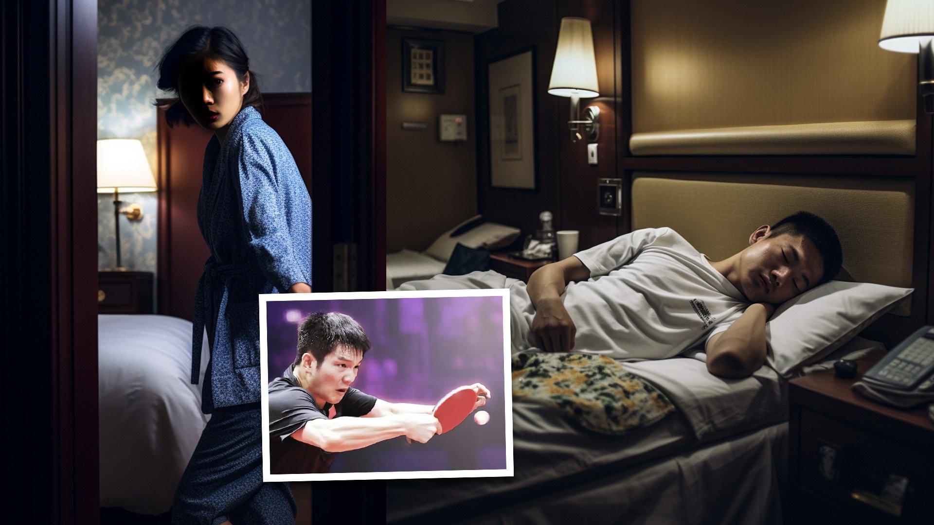 China’s top table tennis player Fan Zhendong has begged supporters to respect his privacy after a female fan broke into his hotel room. Photo: SCMP composite