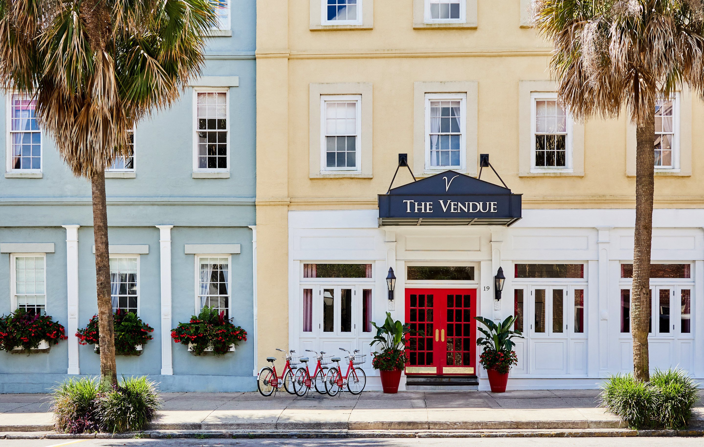 The Vendue, an art hotel sited in two historic buildings in Charleston, South Carolina, US. Photo: Handout