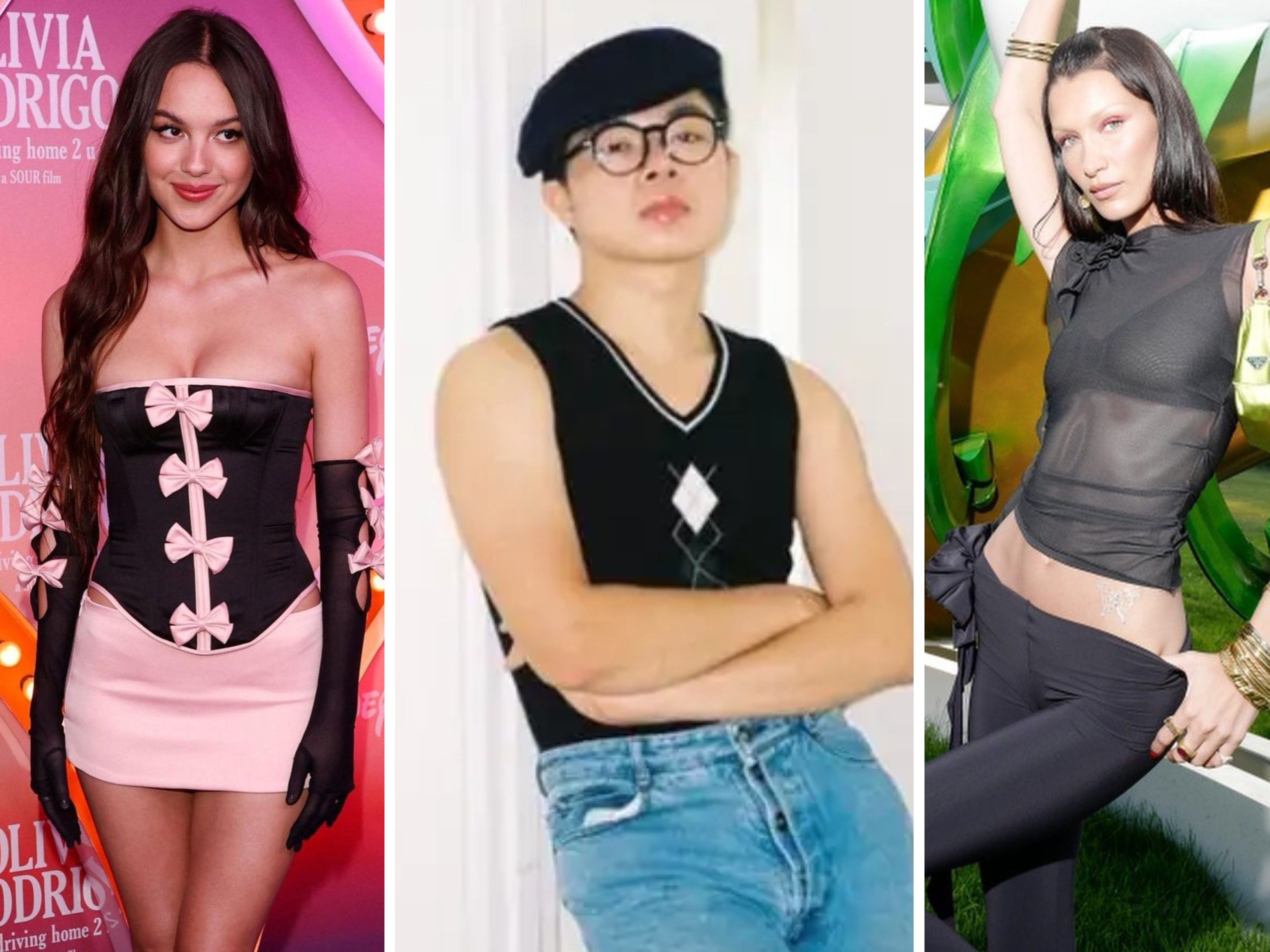 Olivia Rodrigo and Bella Hadid are fans of Vietnamese designer Duy Tran’s label Fancì Club. Photos: @fanci.club/Instagram, Handout