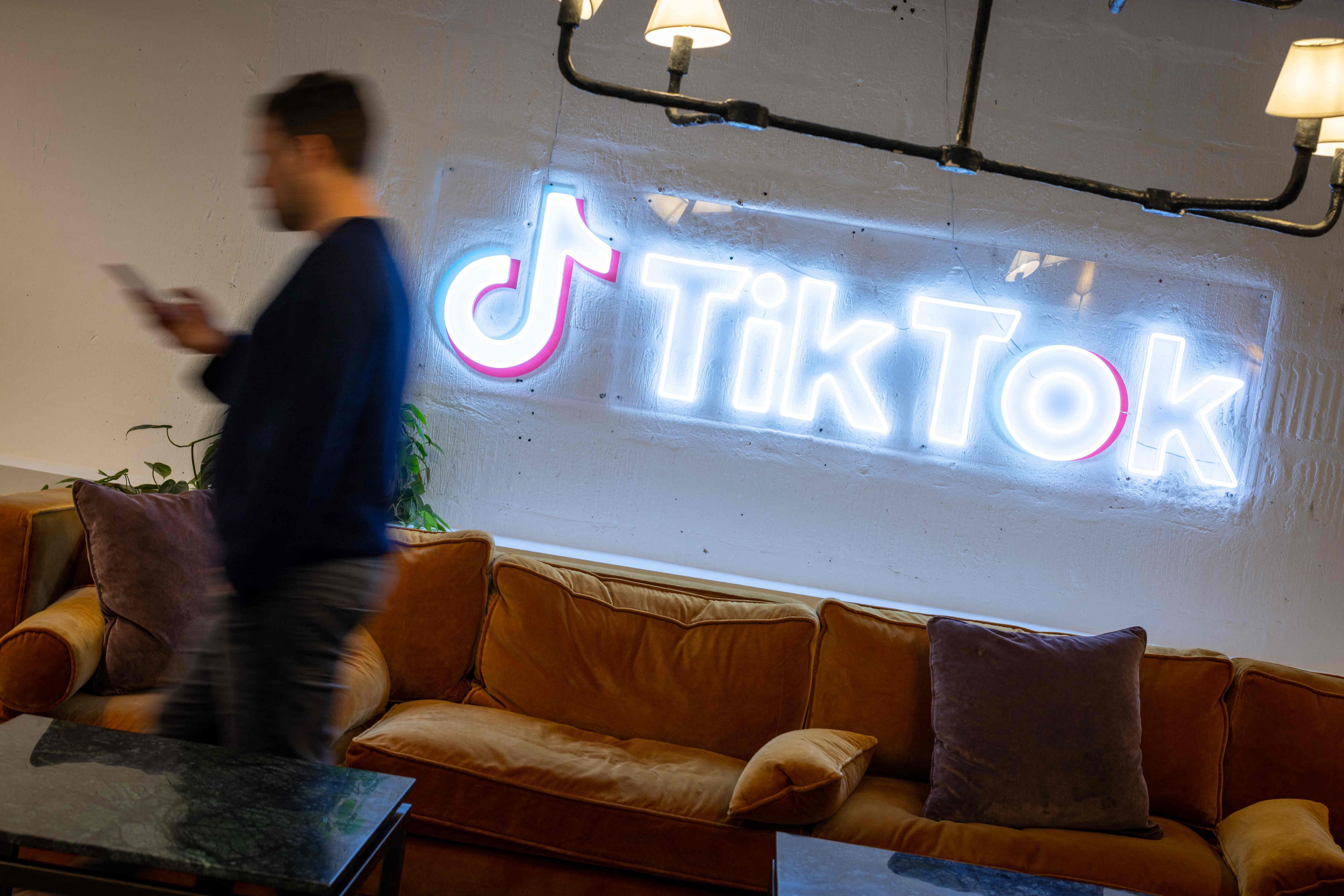 Social network TikTok is hugely popular, but lately it is not so popular with some governments. Photo: AFP 