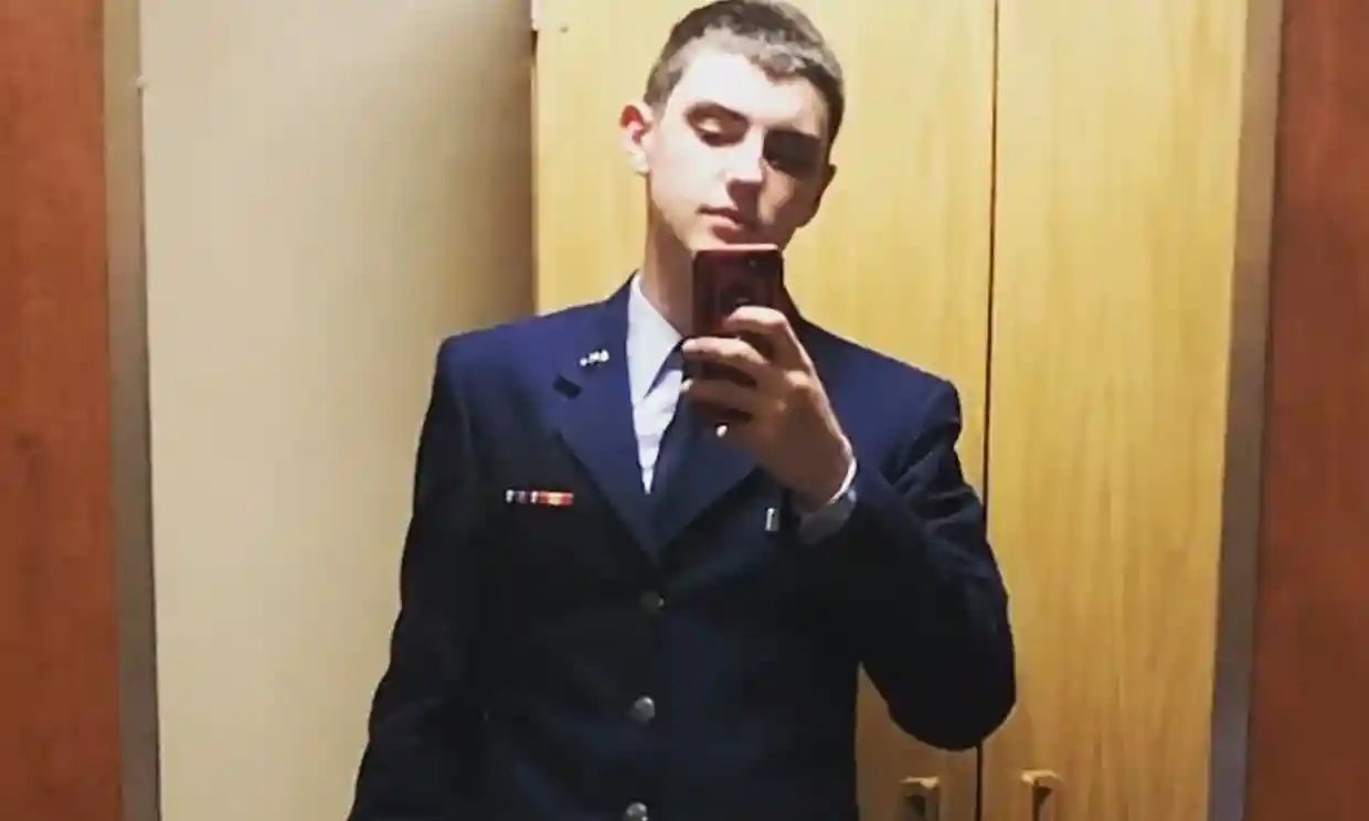 US National Guardsman Jack Teixeira, 21, of Swansea, Massachusetts, has been arrested in connection with the leak of classified US documents. Photo: Jack Teixeira