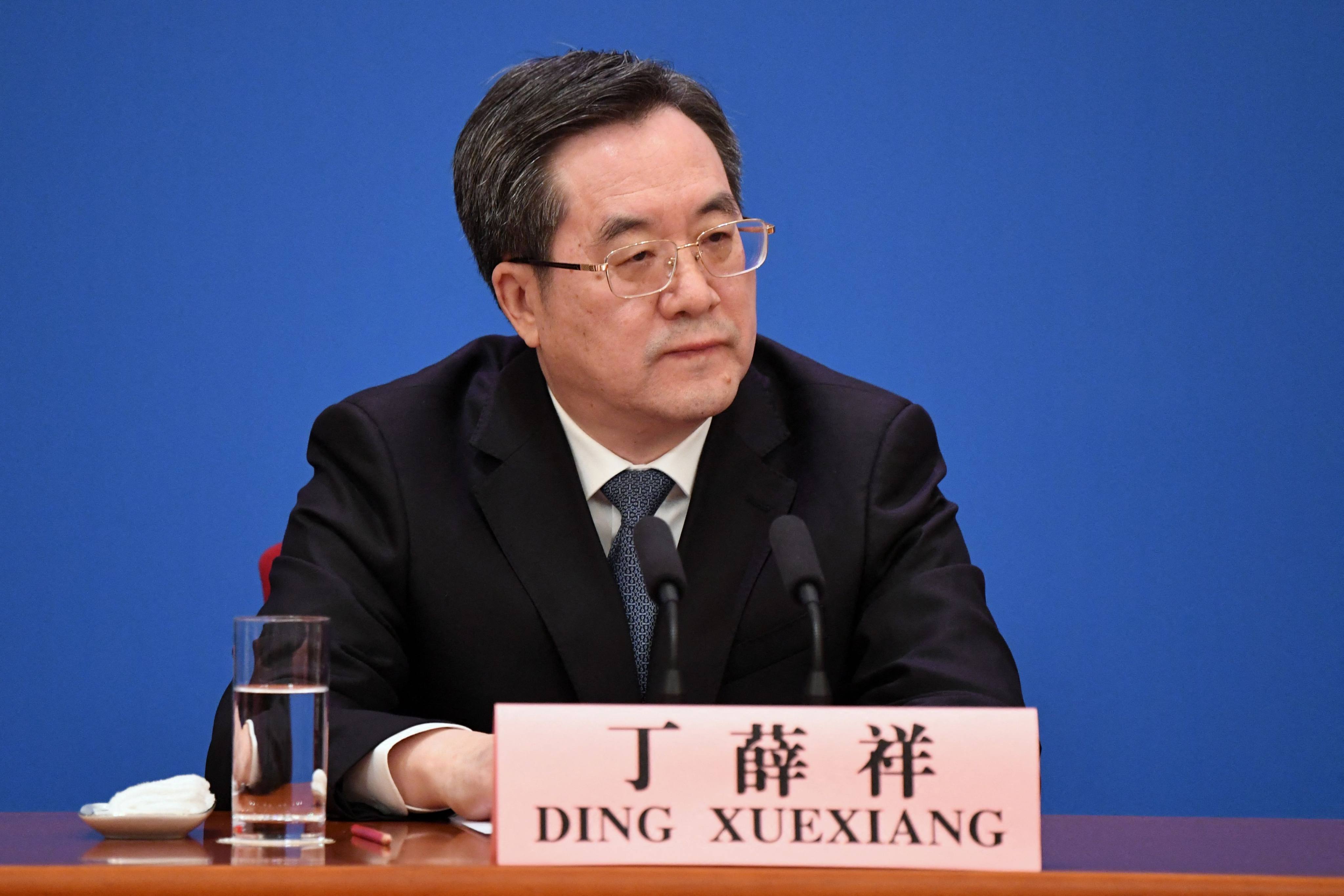 Ding Xuexiang, the country’s executive vice-premier, is expected to front the Central Leading Group on Hong Kong and Macau Works. Photo: AFP