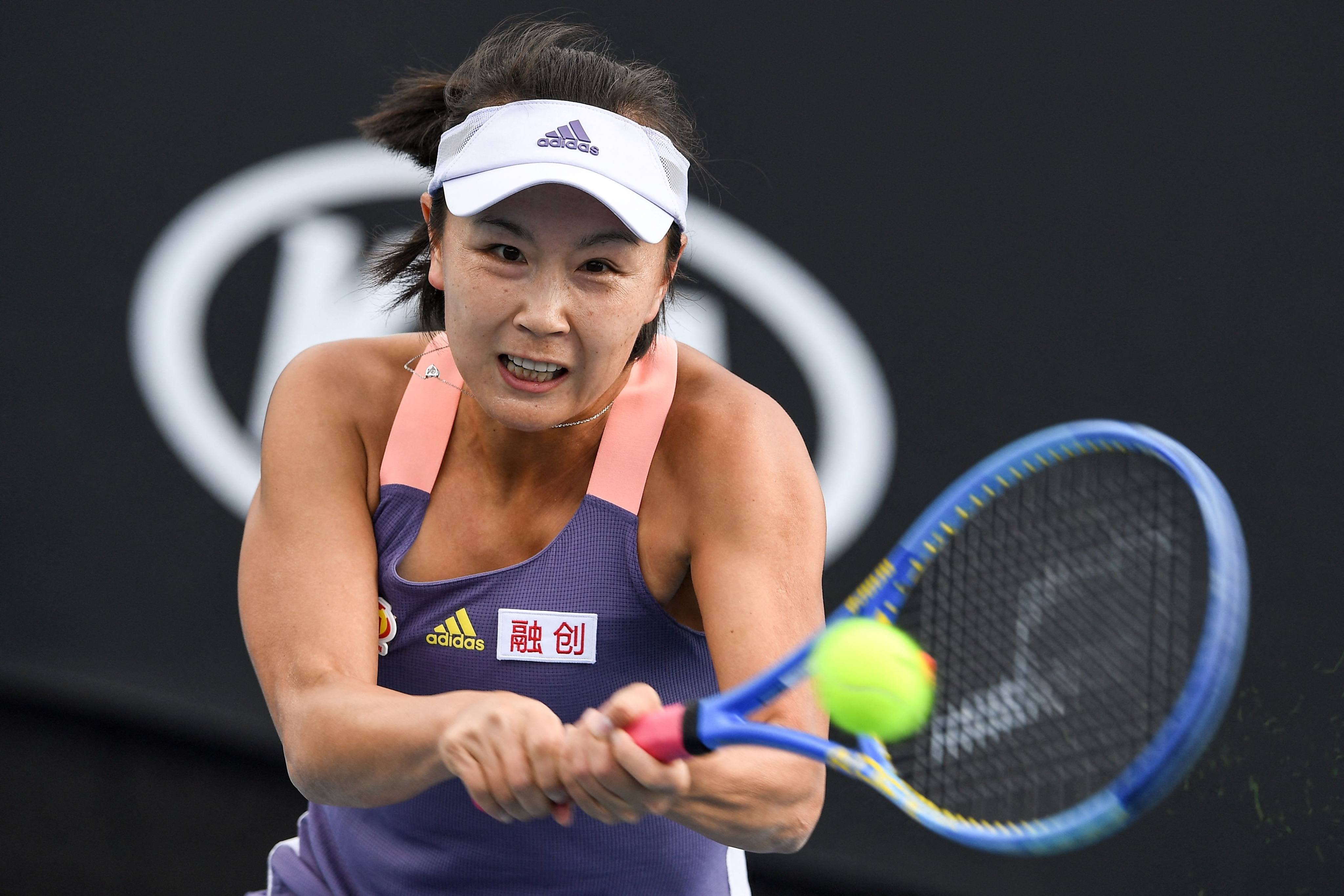 Professional women’s tennis tournaments will resume in China in September after a 16-month boycott over concerns for the safety of Chinese player Peng Shuai, the WTA announced on April, 13, 2023. Photo: AFP