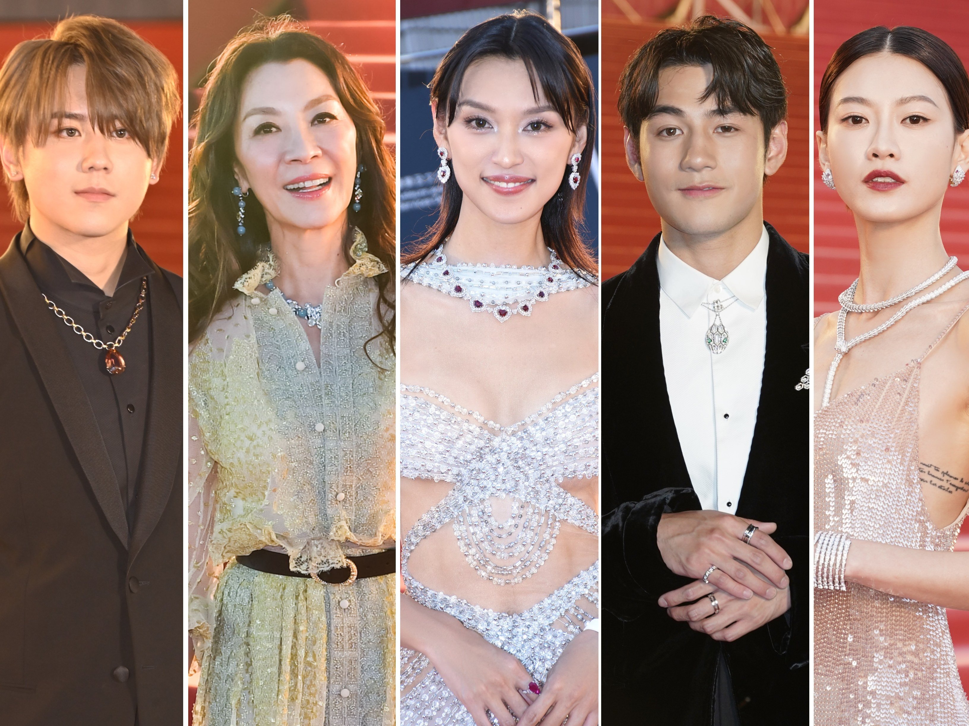 Stars including Mirror’s Keung To, Michelle Yeoh, Louise Wong, Jeffrey Ngai and Fish Liew brought their A-game to the Hong Kong Film Awards on April 16. Photos: Chopard, Dior, Bulgari