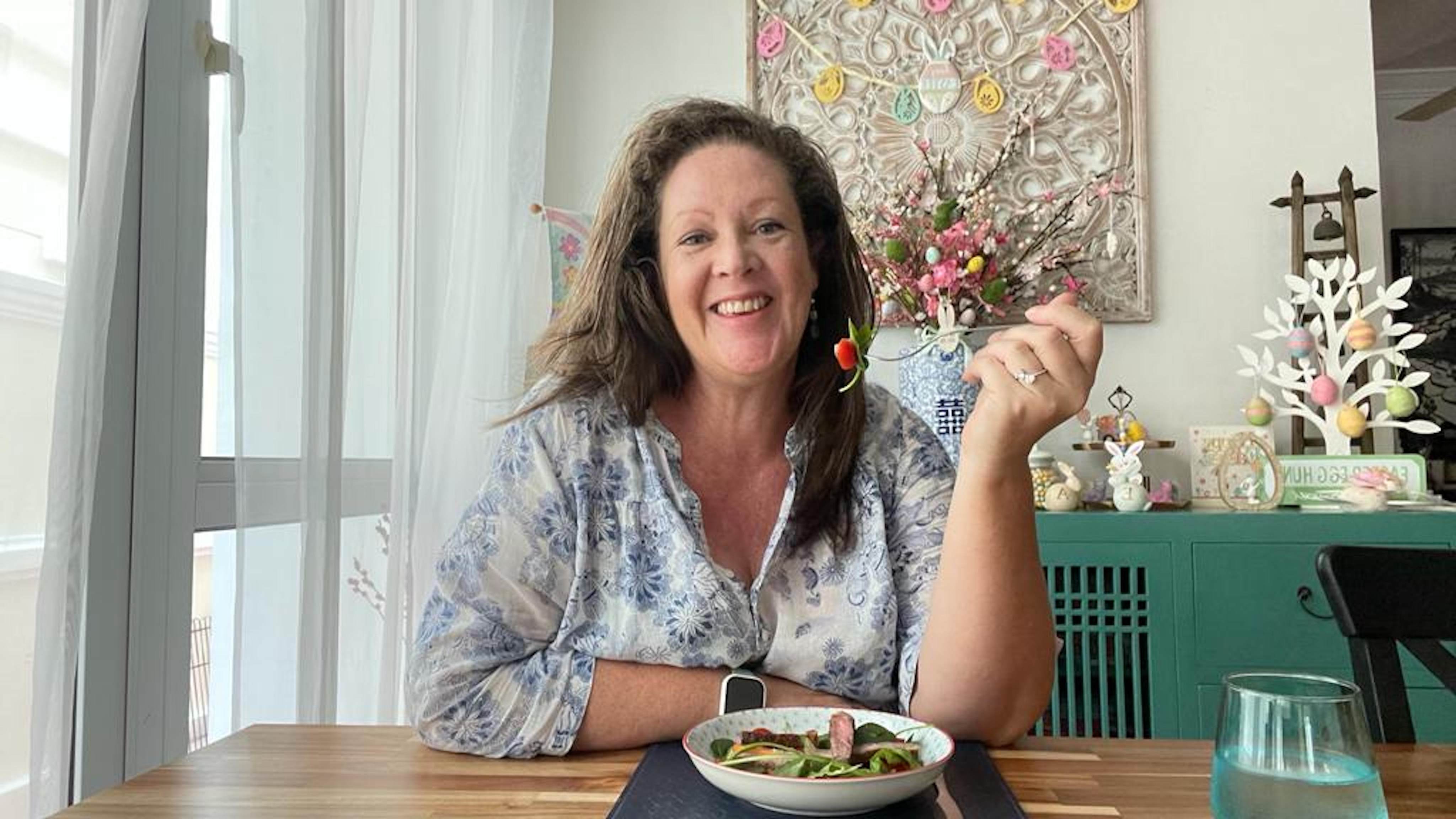 Kate Moreau struggled with the transition to menopause, also known as perimenopause, but says that talking about it to others in the same boat was one of the things that helped. Photo: Kate Moreau