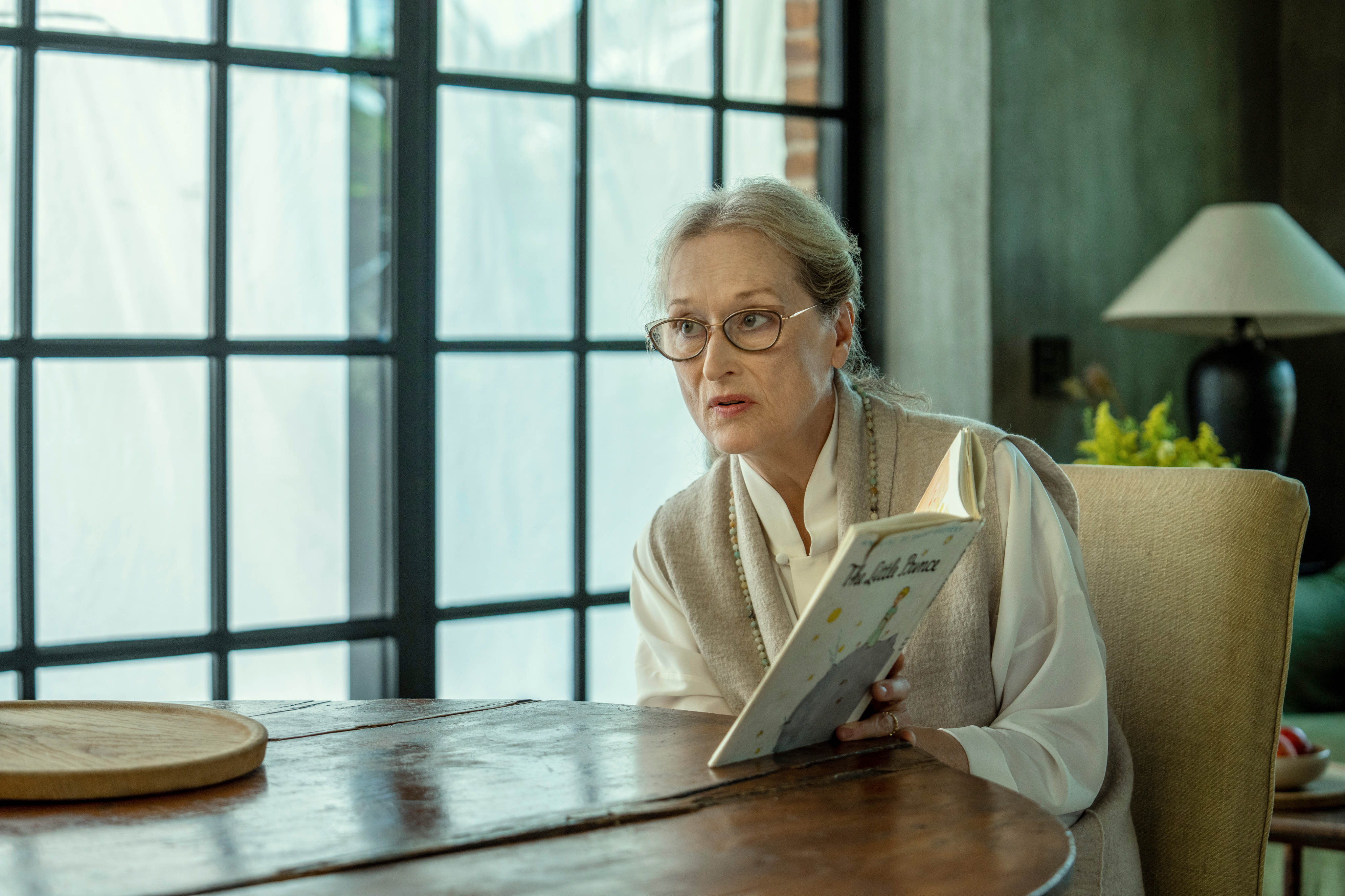 Meryl Streep (above), Tobey Maguire and Gemma Chan lead a star-studded cast in Extrapolations, the story of a world deep into climate breakdown - driven to disaster by runaway corporate greed. Photo: Apple TV+