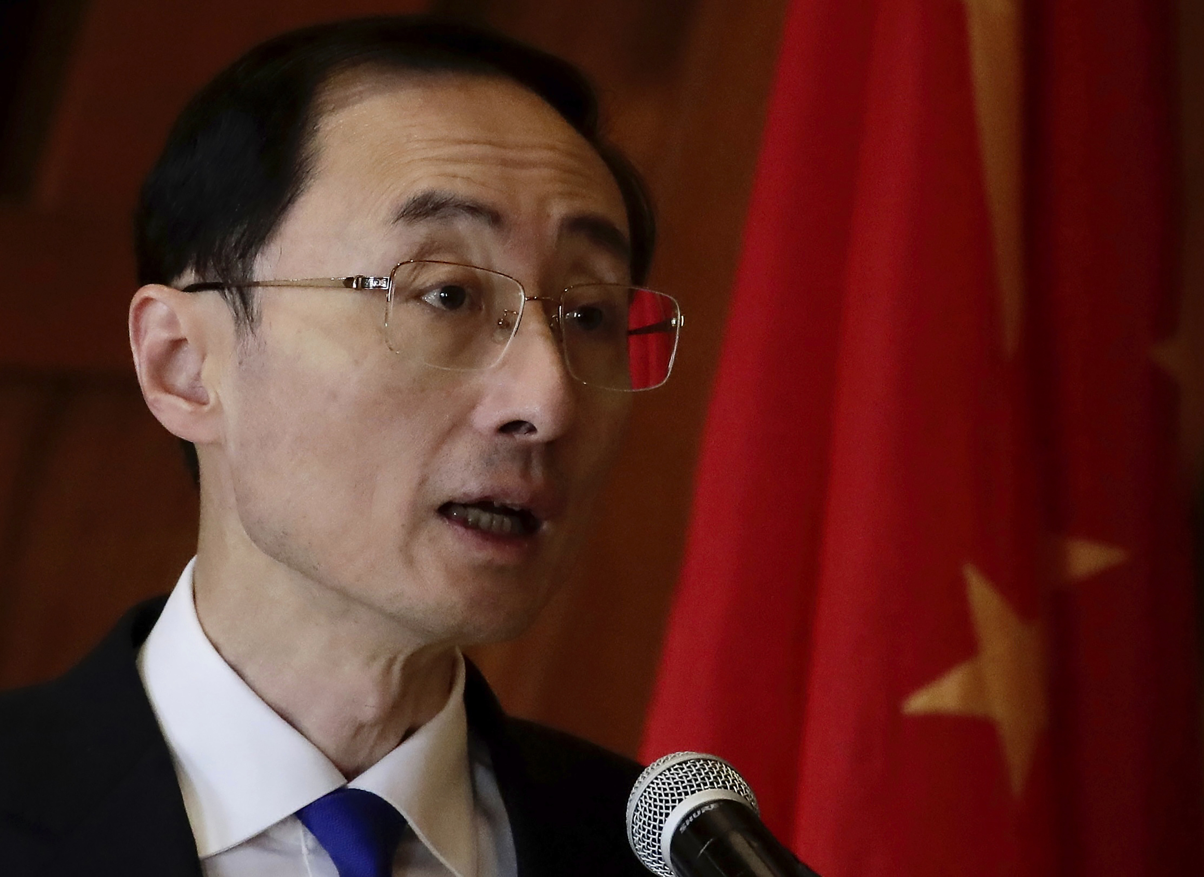 Chinese Vice Foreign Minister Sun Weidong has urged South Korea to ‘adhere to the one-China principle and be careful in its words and actions on the Taiwan issue’. Photo: AP