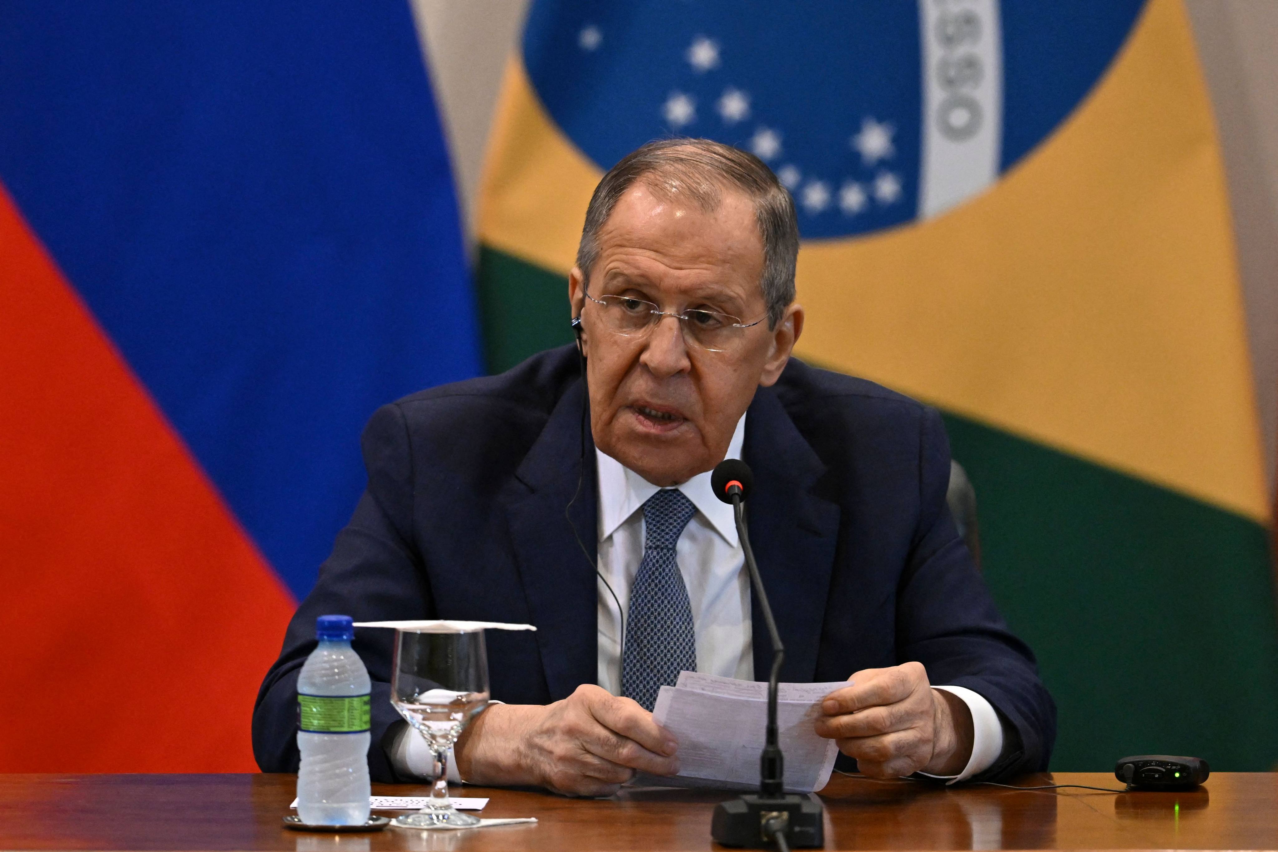 Russian Foreign Minister Sergey Lavrov. Photo: AFP