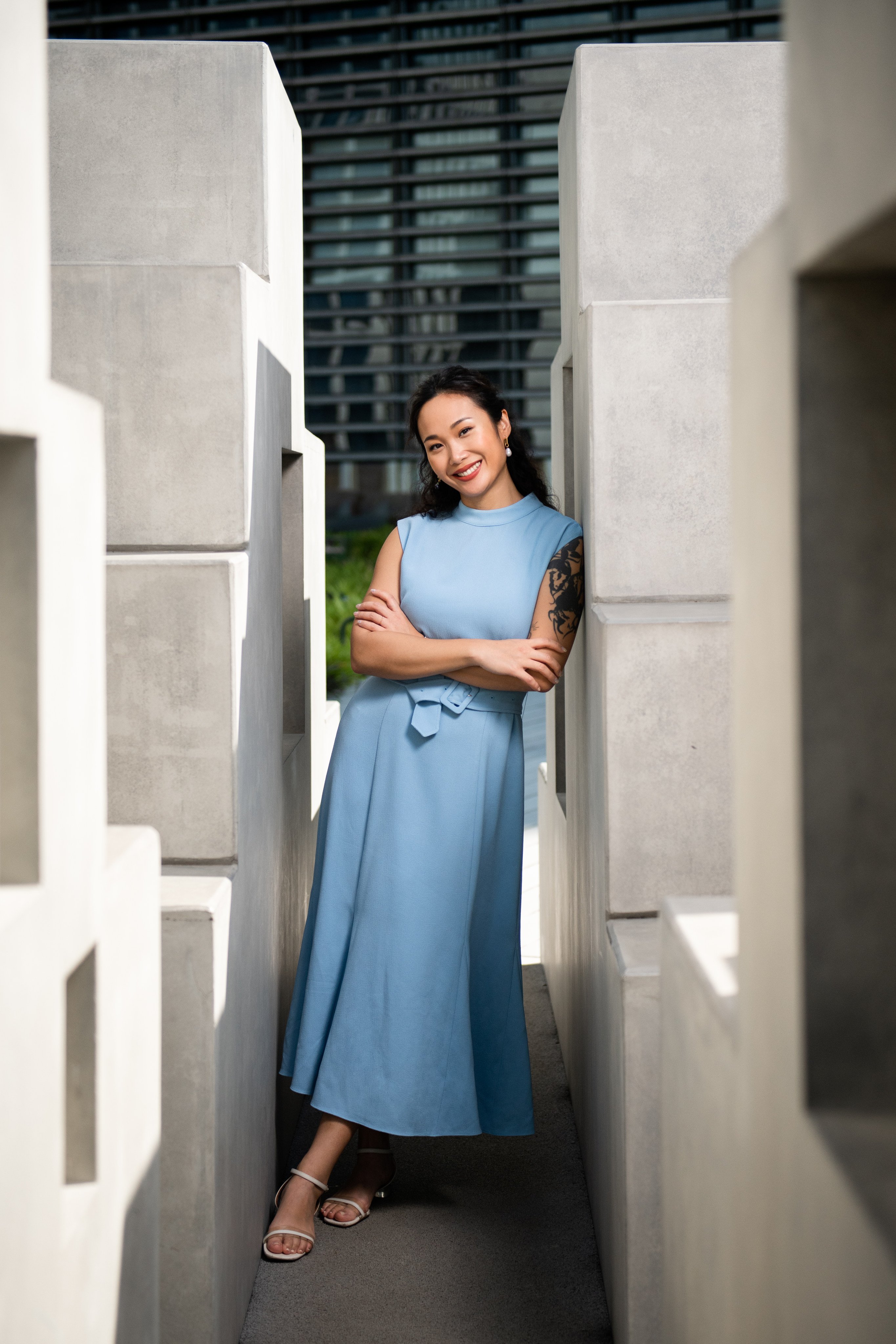Angelle Siyang-Le, Art Basel Hong Kong’s director, had a profound experience aboard a city tram fitted with a camera obscura. Photo: Angelle Siyang-Le