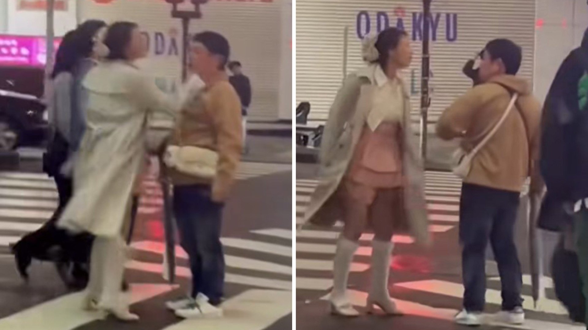 Its all his fault Chinese wife who launched face-slapping onslaught against Japanese husband on busy Tokyo street blames her man for cold violence South China Morning Post photo image