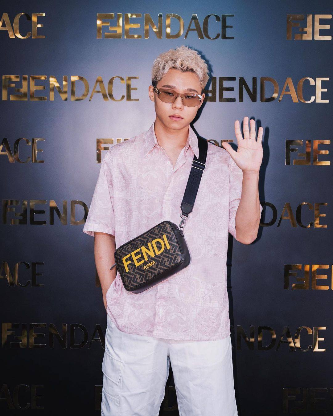 Gareth Tong at a Fendace event in Harbour City, Hong Kong, in May 2022. Photo: @gareth_tong/Instagram