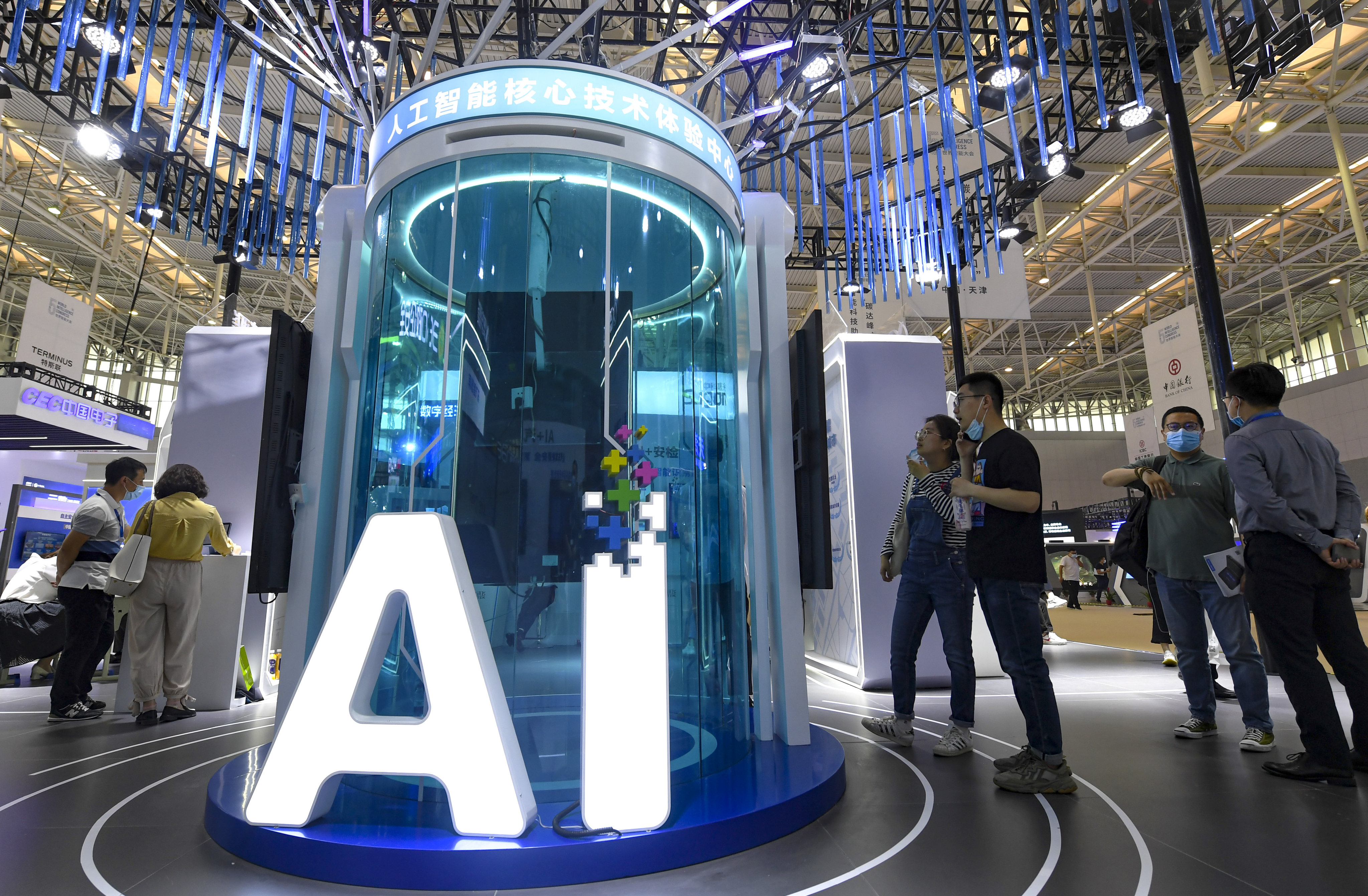 China’s reopening euphoria has largely been priced in and the frantic AI play is showing signs of fatigue. Photo: Xinhua