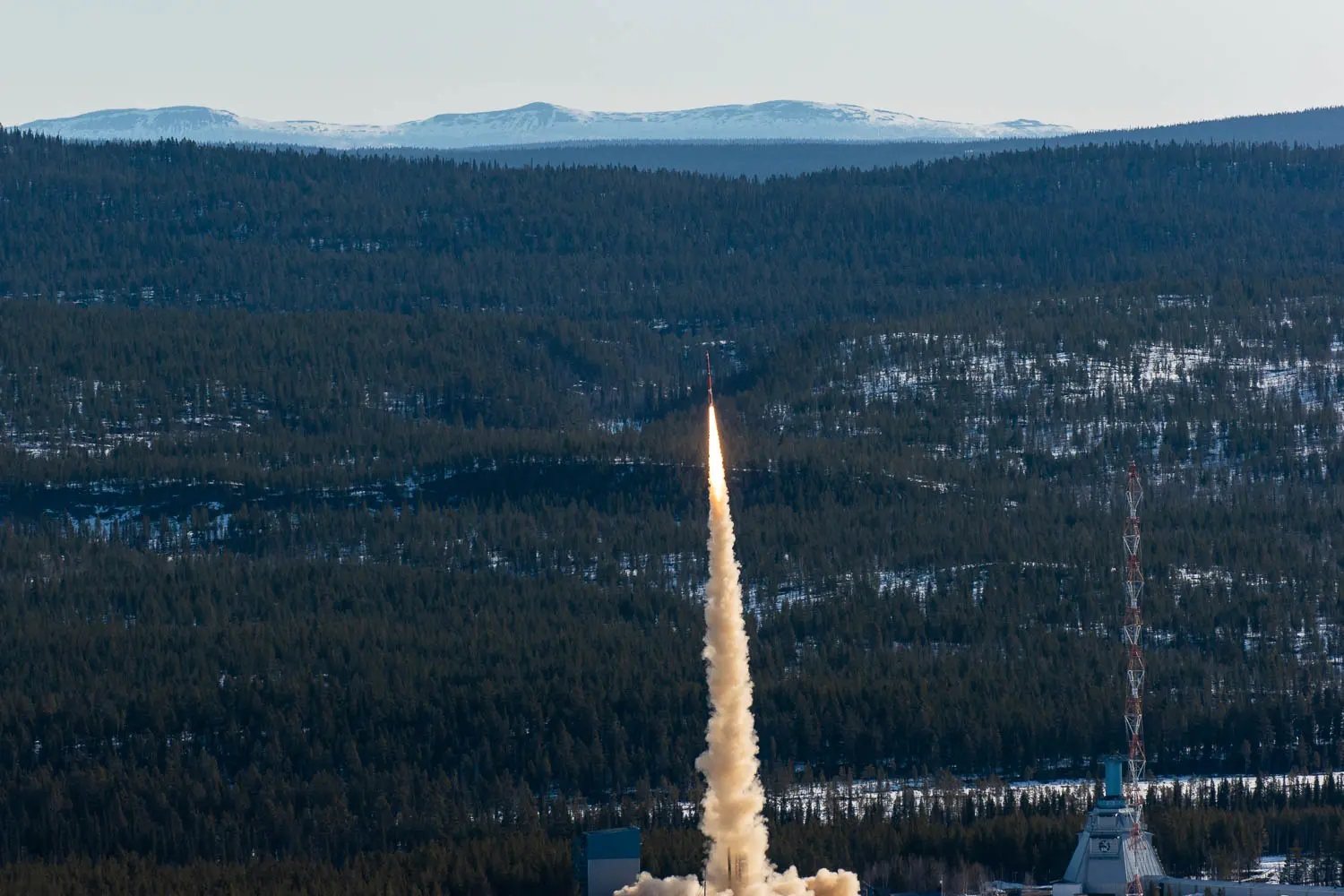Sweden Space Corp says an investigation is being launched to determine the technical details behind the rocket’s unplanned flight path. Photo: Sweden Space Corp