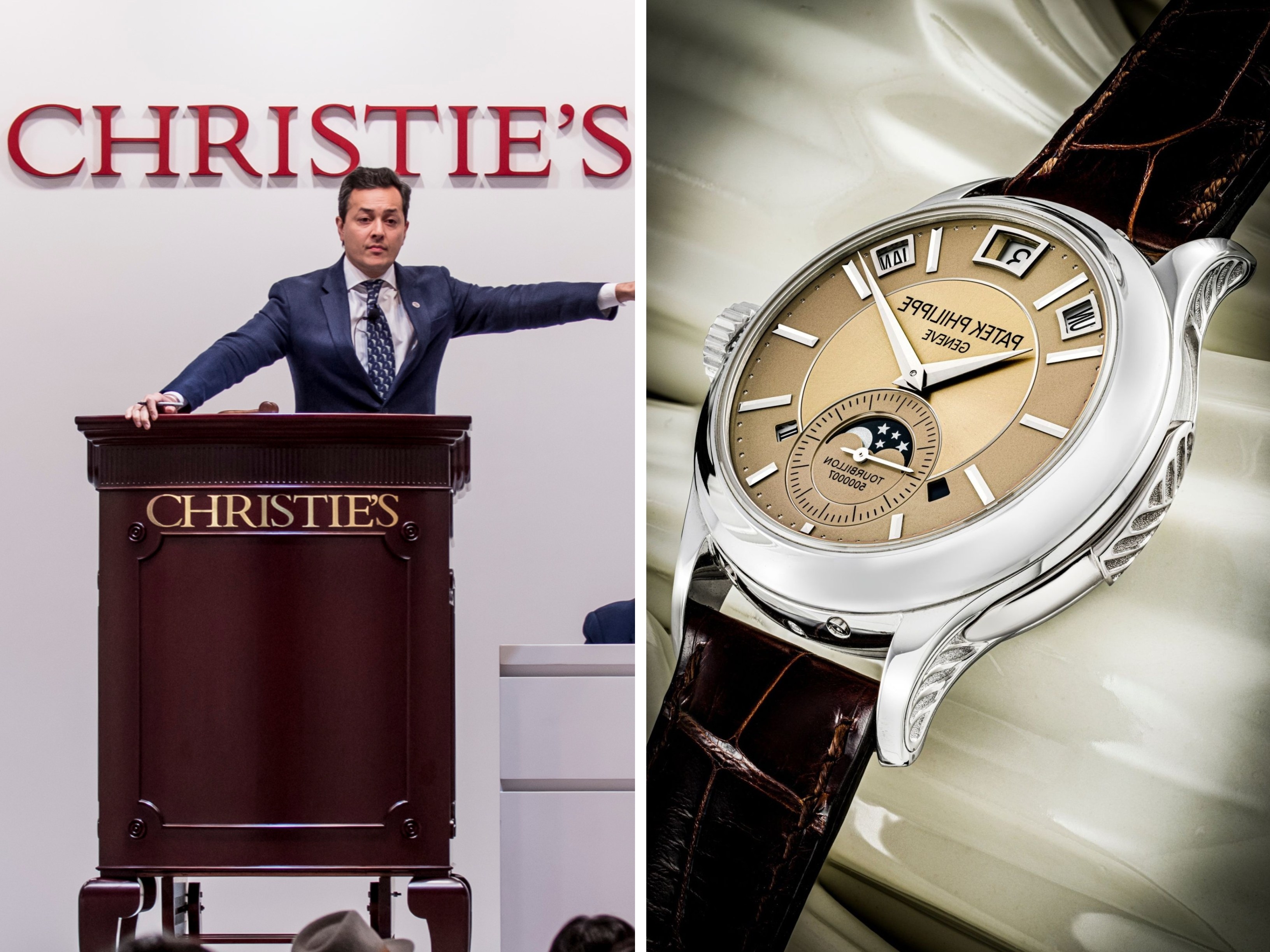Christie’s Hong Kong will be hosting a record-breaking watch auction on May 26, at the Hong Kong Convention and Exhibition Centre. Photo: Christie’s, Getty Images