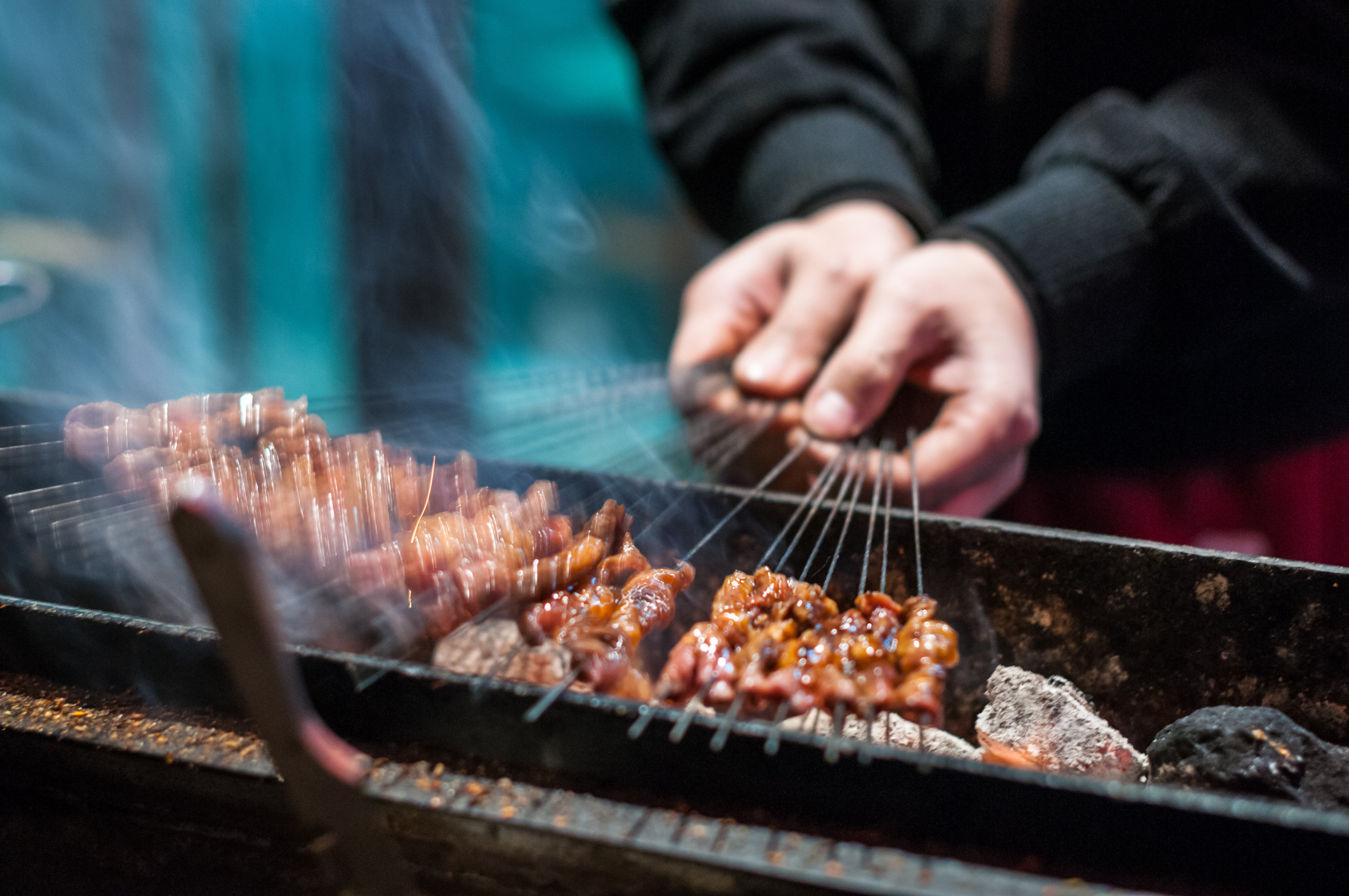 Zibo suddenly emerged as a popular destination this year after being dubbed the ‘outdoor barbecue capital’, sparking an online craze. Photo: Mark Andrews